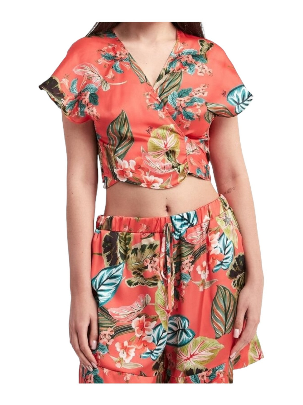 LIU JO BEACHWEAR Top Donna VA4120TS806 N9075 Rosso