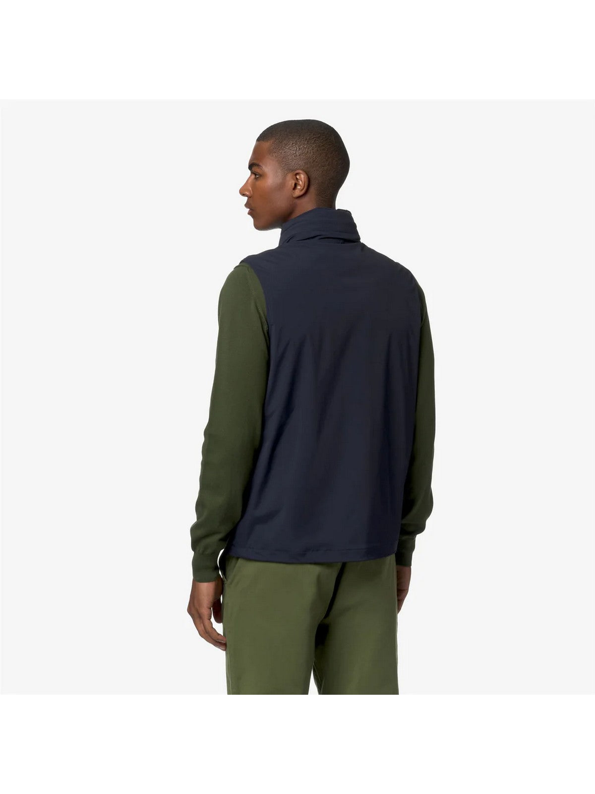 K-Way Herrenjacke Valen Stretch Nylon Trikot K3131JW K89 Blau