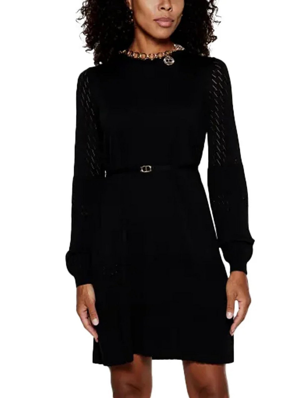 TWINSET Abito Donna 242TP3550 00006 Nero gioboutiqueweb