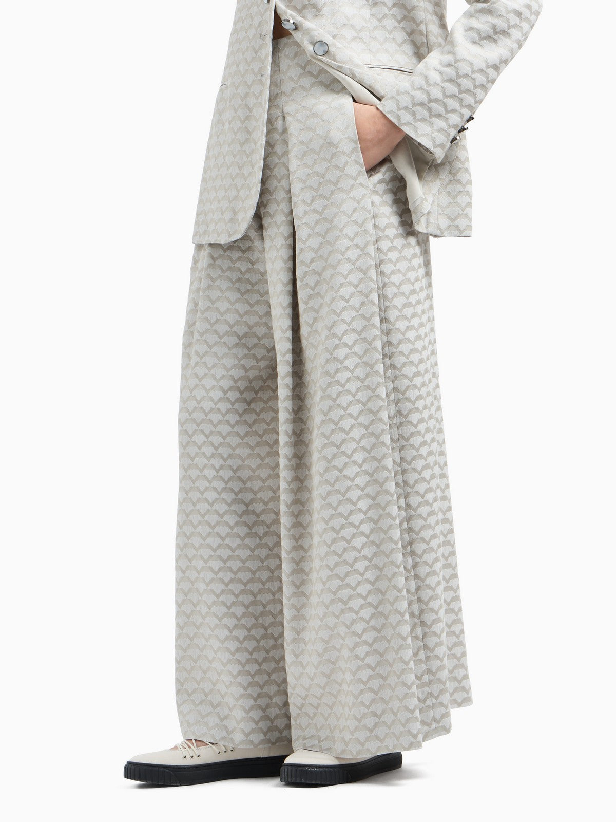 EMPORIO ARMANI Pantalone Donna EW001580 TE14130 F1047 Beige