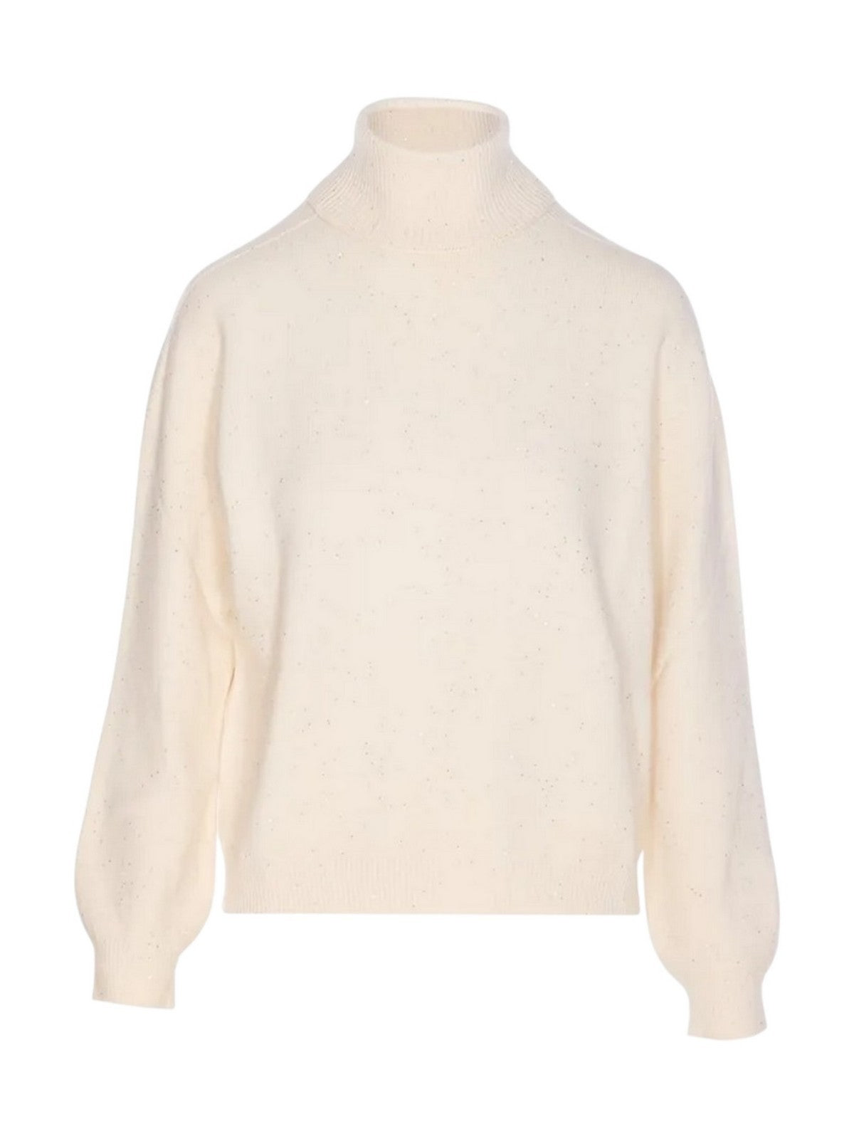 LIU JO WHITE Maglione Donna MF5234MA27R W9167 Bianco lana met.