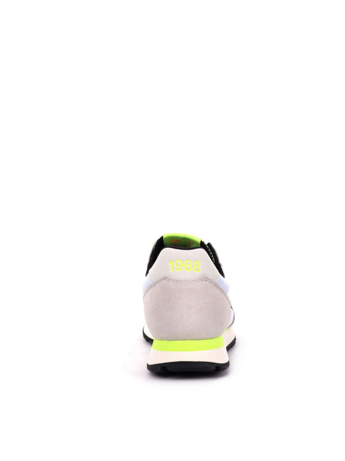 SUN68 Sneaker Uomo Tom fluo Z35102 01 Bianco gioboutiqueweb