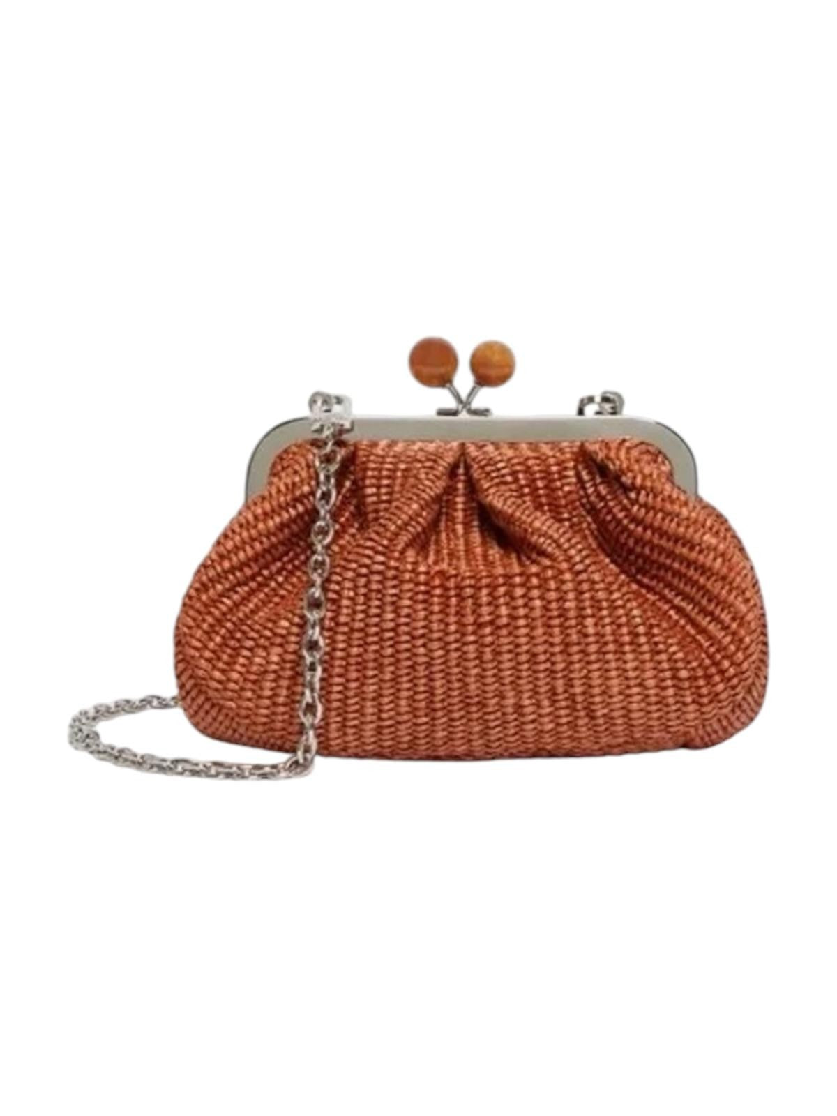 MAX MARA WEEKEND Borsa Donna WKAPALMAS 2615511115600 052 MANDARINO