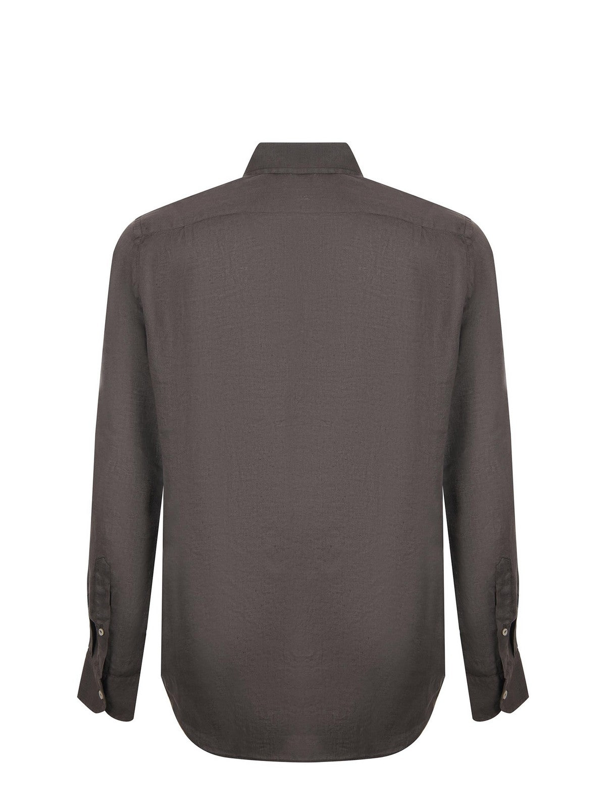 MC2 SAINT BARTH Camicia Uomo RAPHAEL 00450L LINEN 52L KOMBU GREEN