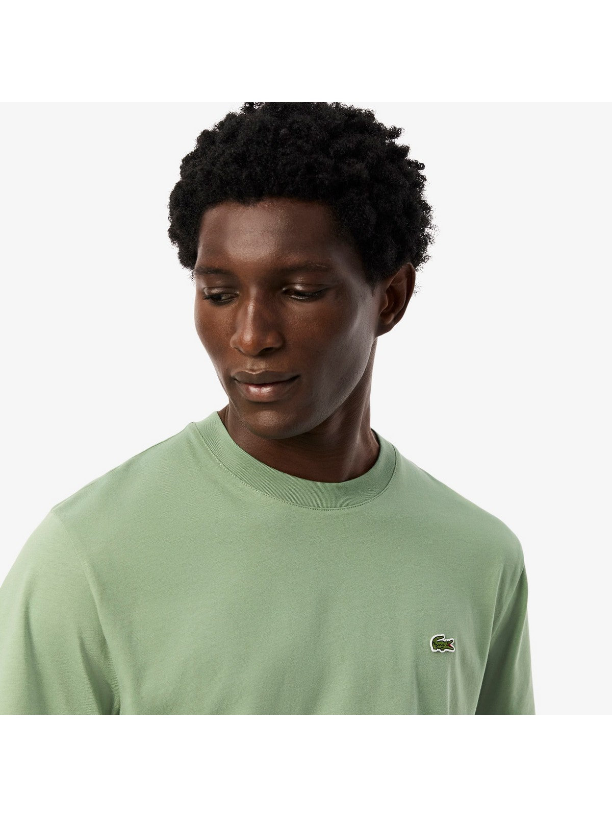 LACOSTE T-shirt Uomo TH7318 S86 VERDE gioboutiqueweb