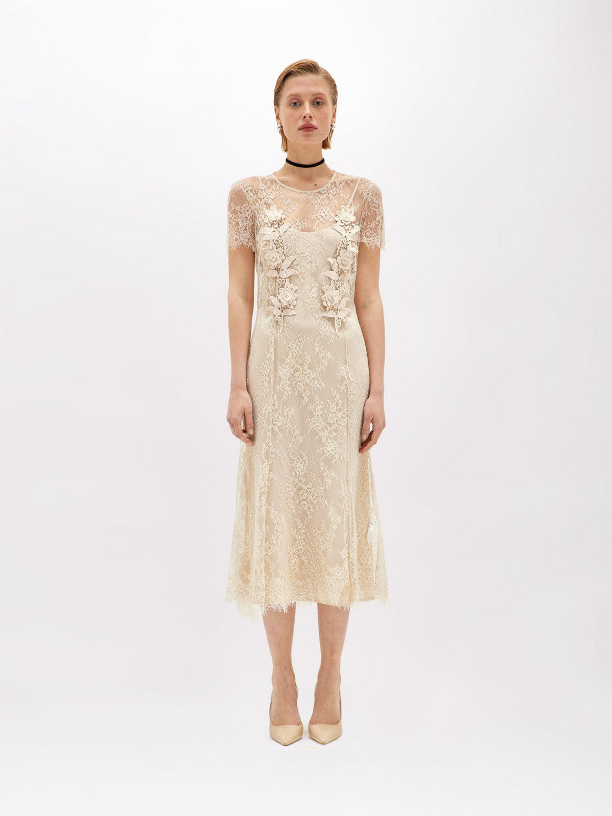 BLUGIRL Abito Donna RA5111J4881 30907 Beige gioboutiqueweb