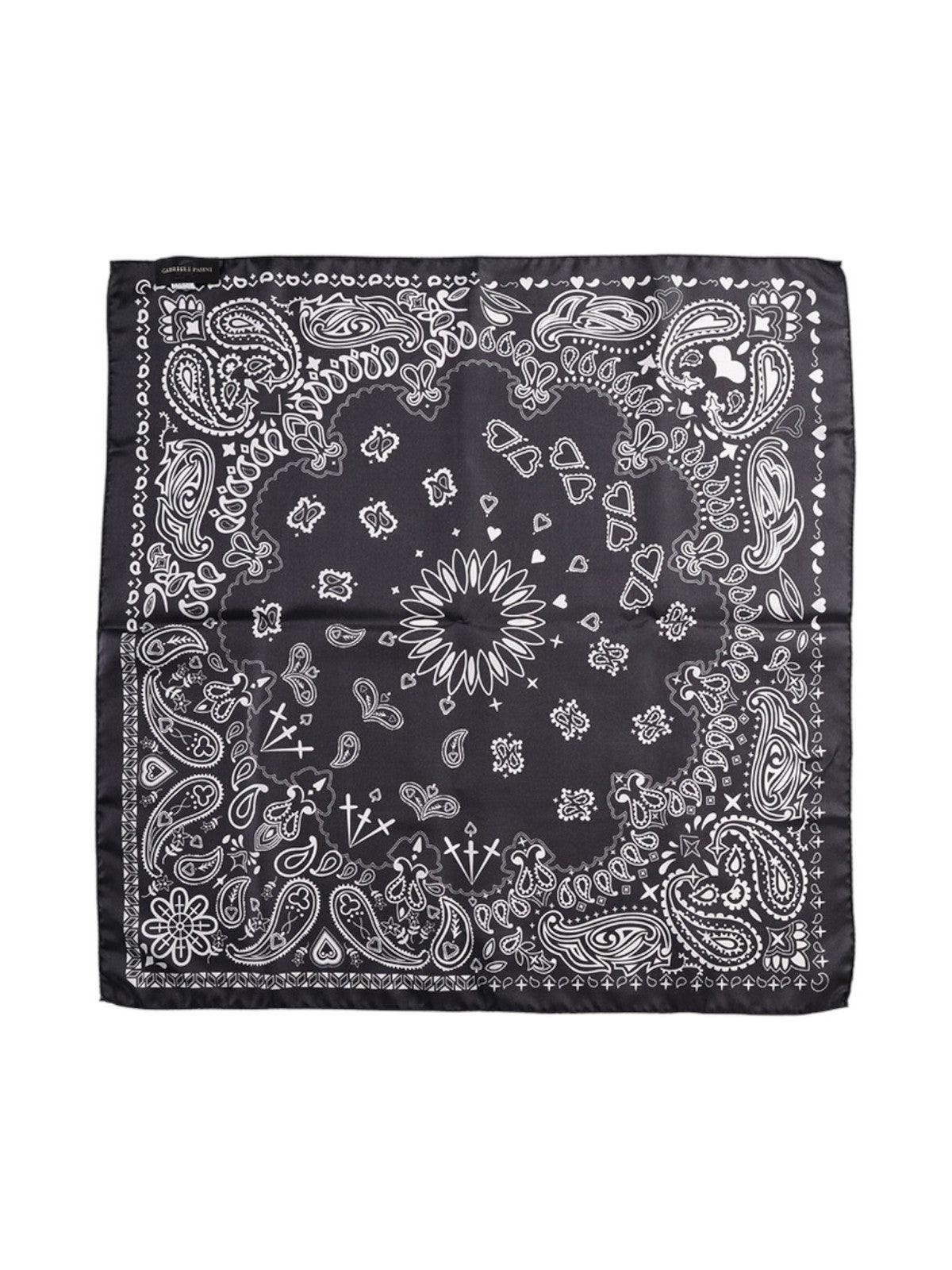 GABRIELE PASINI Foulard Uomo 59008/3 6110 Nero