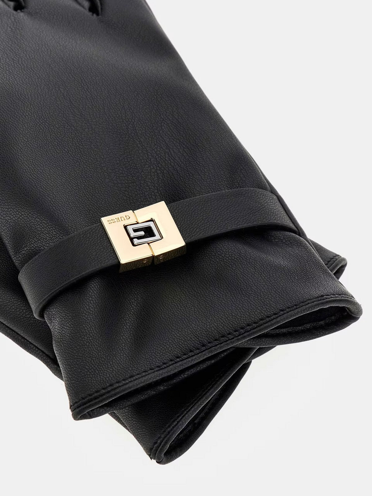 GUESS Guanti Donna GLOVES AW5188 NYL02 BLA Nero gioboutiqueweb