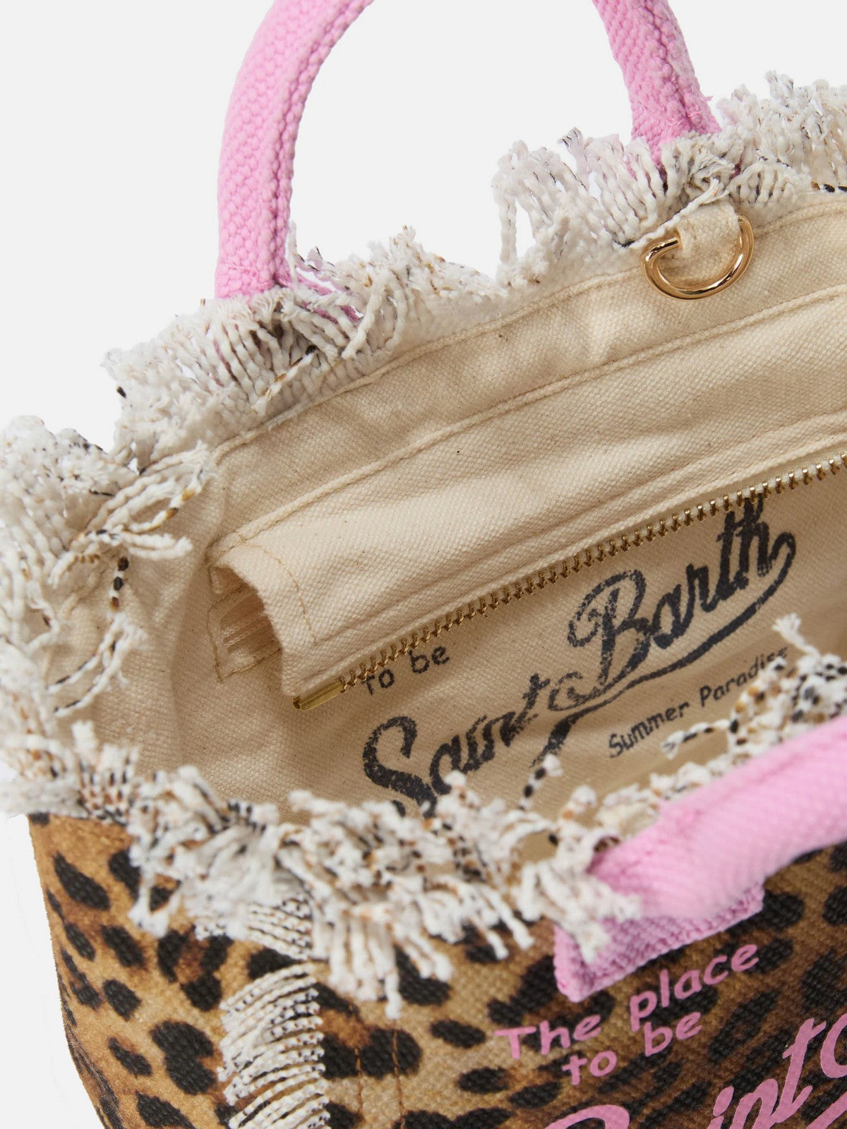 MC2 SAINT BARTH Borsa Donna VANITY MINI 02591L SAND LEOPARD 0021