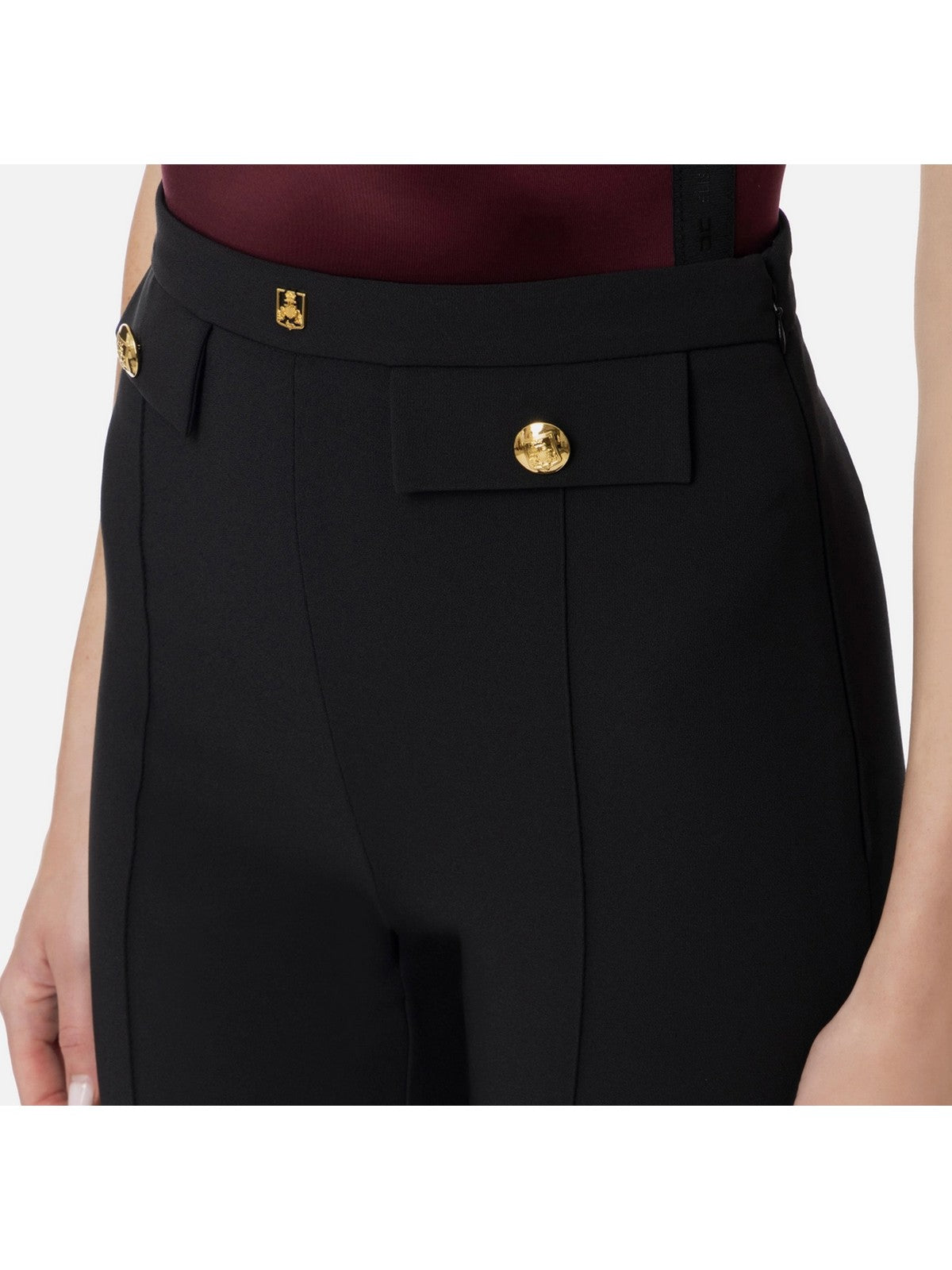 ELISABETTA FRANCHI Pantalone Donna PA02546E2 110 Nero