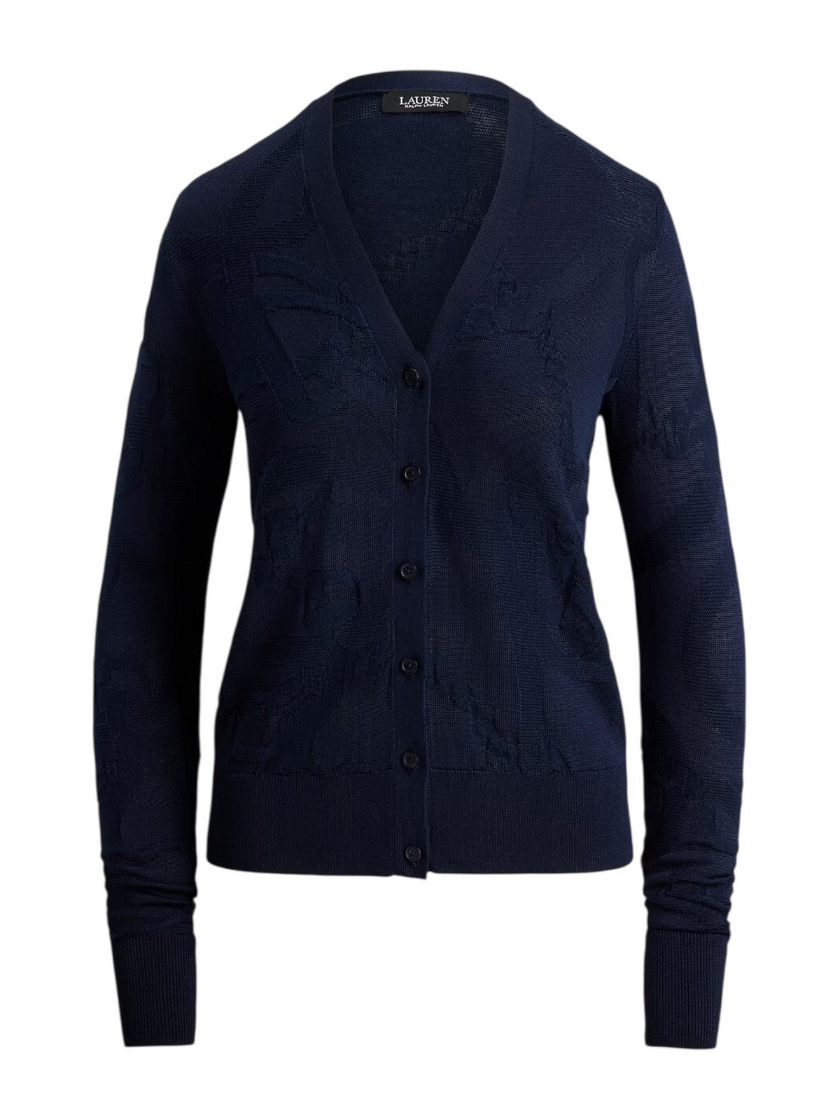 LAUREN RALPH LAUREN Cardigan Donna DENZEL-LONG SLEEVE-CARDIGAN 200P03476 002 LAUREN NAVY