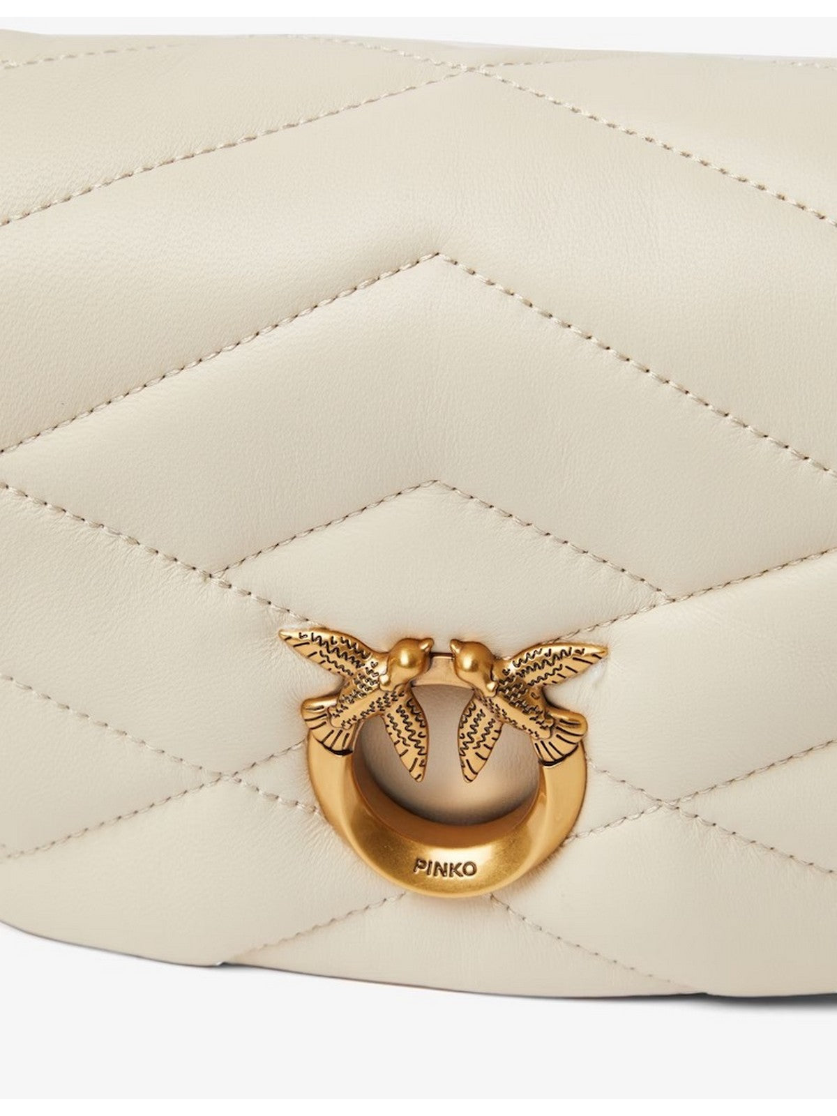 Pinko Woman Bag Love Haga clic en Puff 101584-A1ET Z14Q White