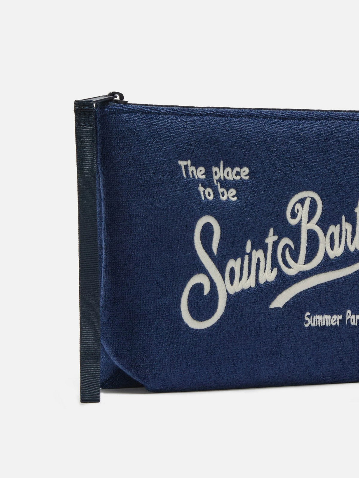 MC2 SAINT BARTH Pochette Unisex adulto ALINE SPONGE 03029L BLU
