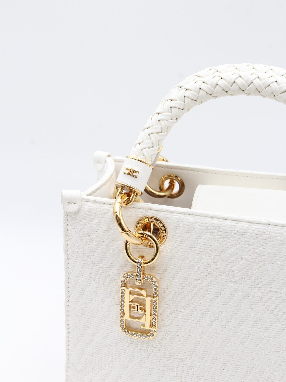 ELISABETTA FRANCHI Borsa Donna BS13A51E2-360 Avorio gioboutiqueweb