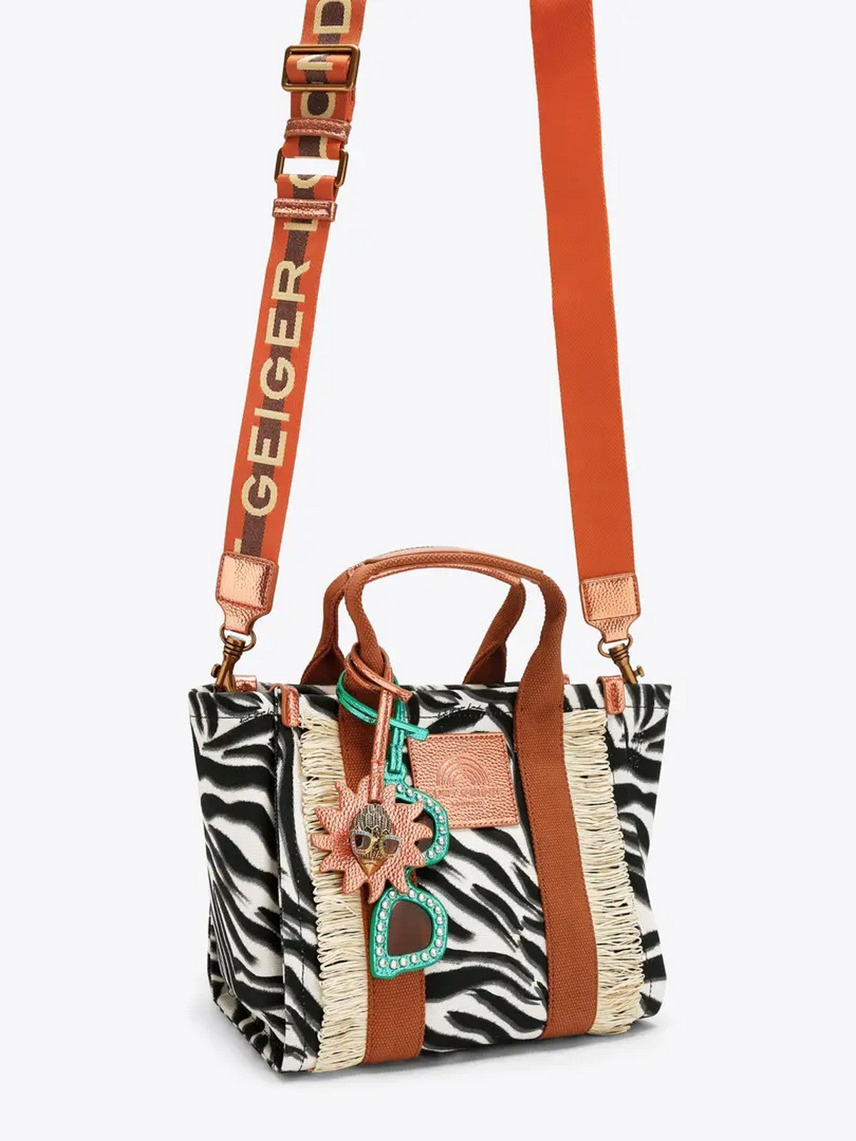 KURT GEIGER Borsa Donna 690-SOUTHBANK SM SHOPPER 2043801069 BLK/WHITE BLK/WHITE