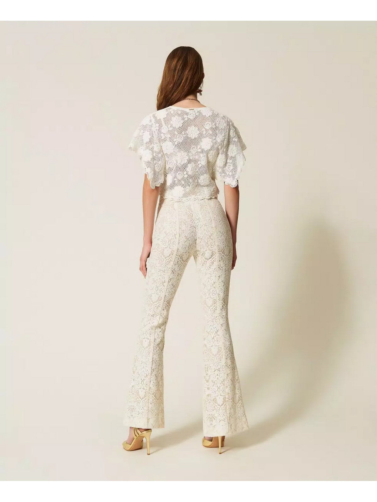 TWINSET Pantalone Donna 261TT2314 00059 MADREPERLA