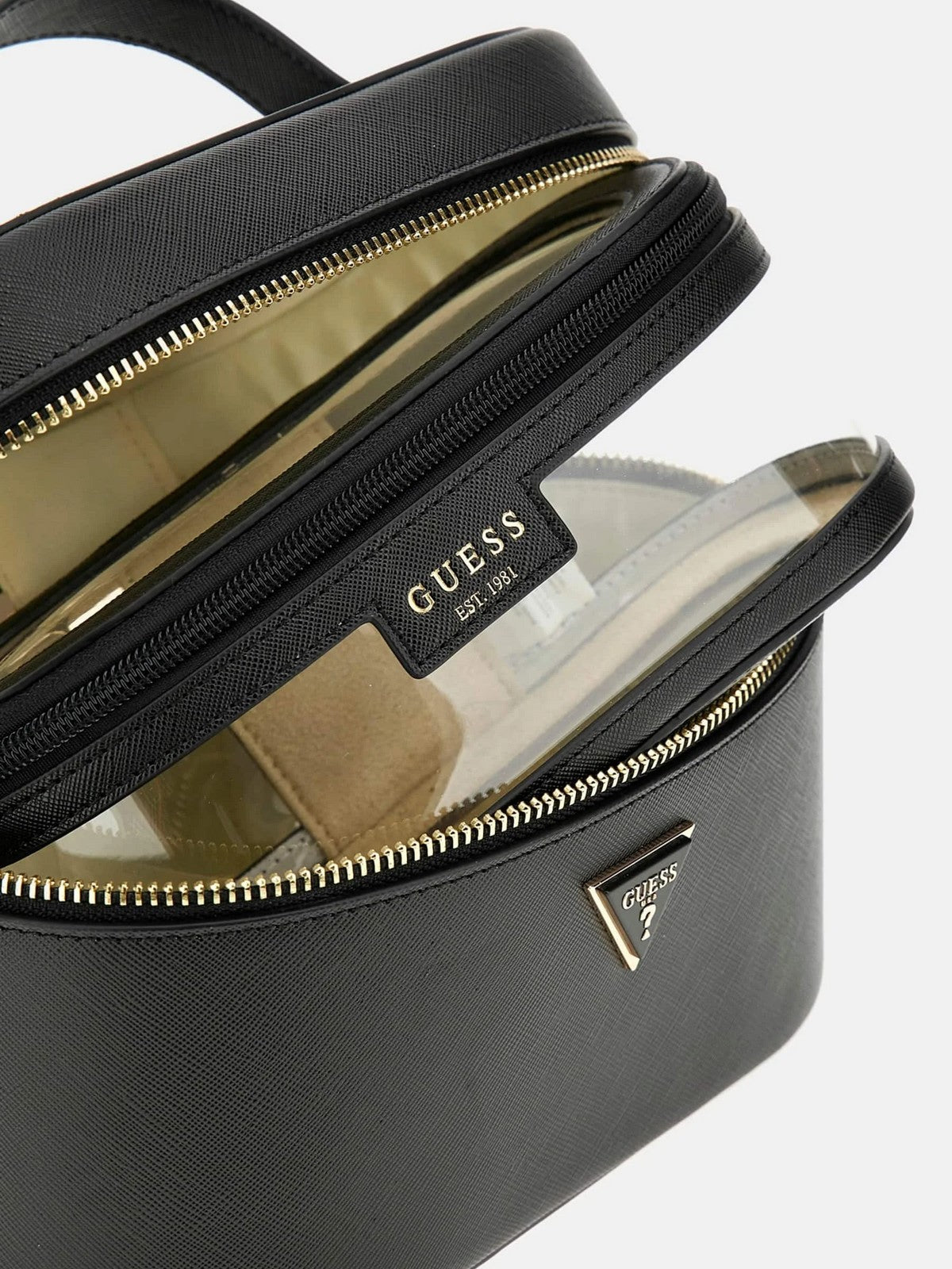 GUESS Beauty case Donna BEAUTY PW7528 P5261 BLA Nero gioboutiqueweb