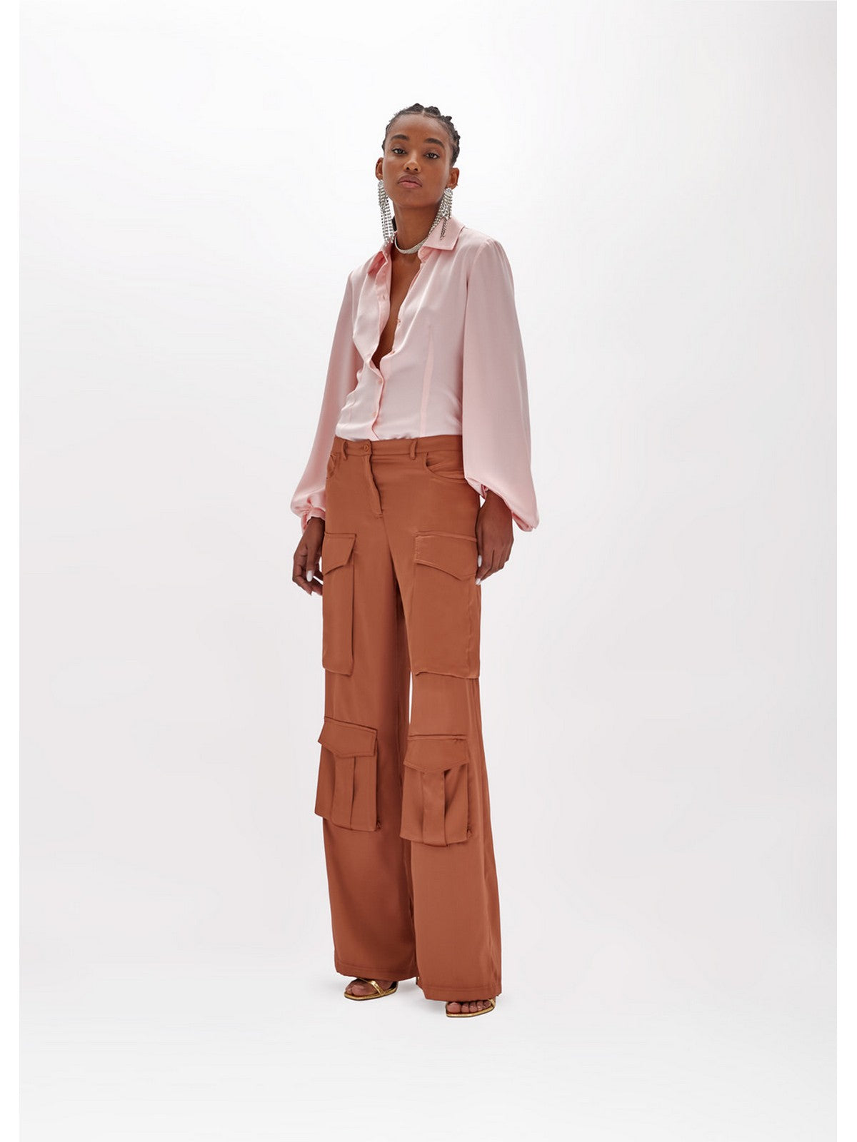 Blugirl Woman Pantallone Ra4113ts048 71142 brown