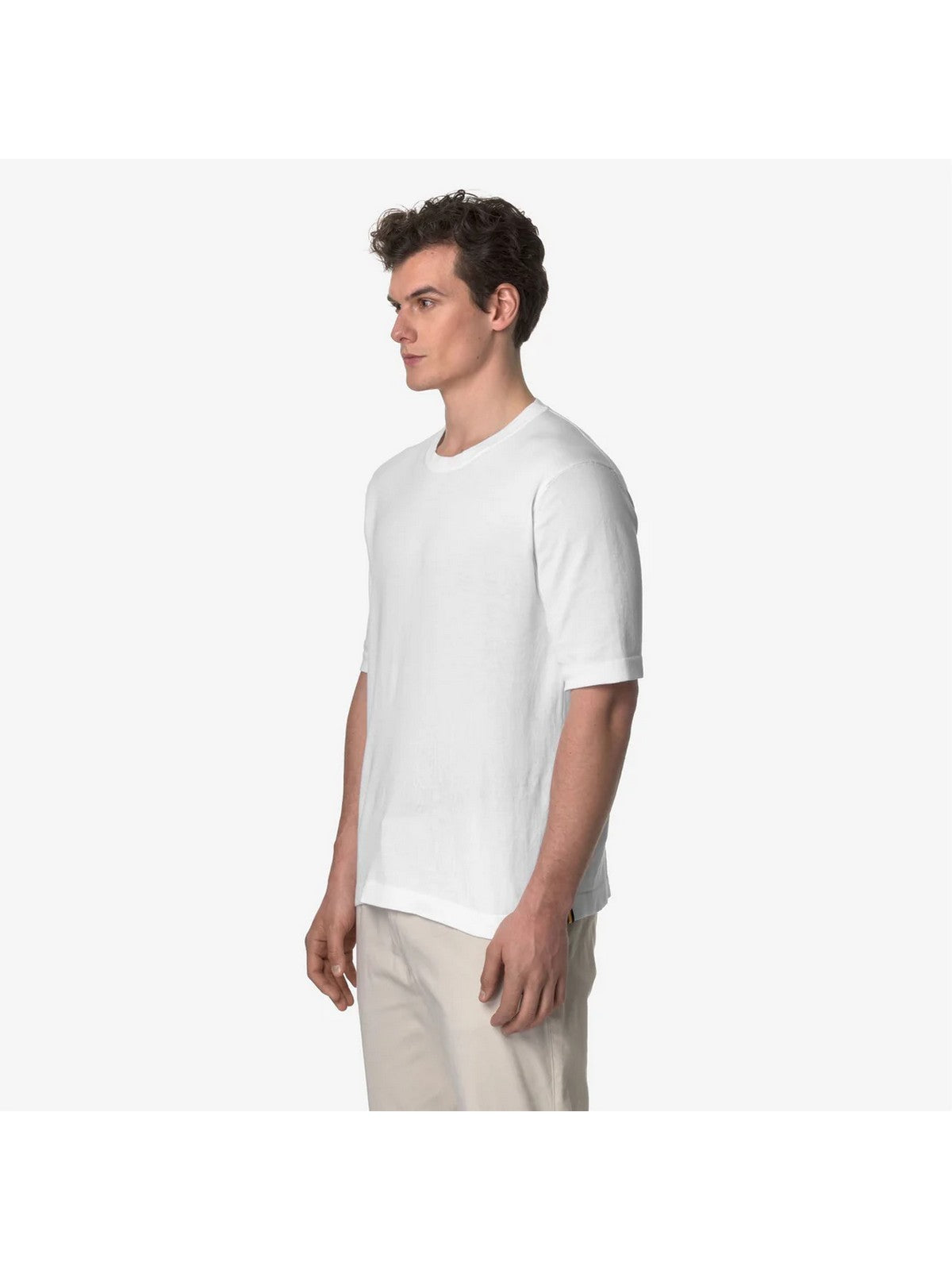 K-WAY Maglia Uomo Combe K4126SW 001 Bianco gioboutiqueweb