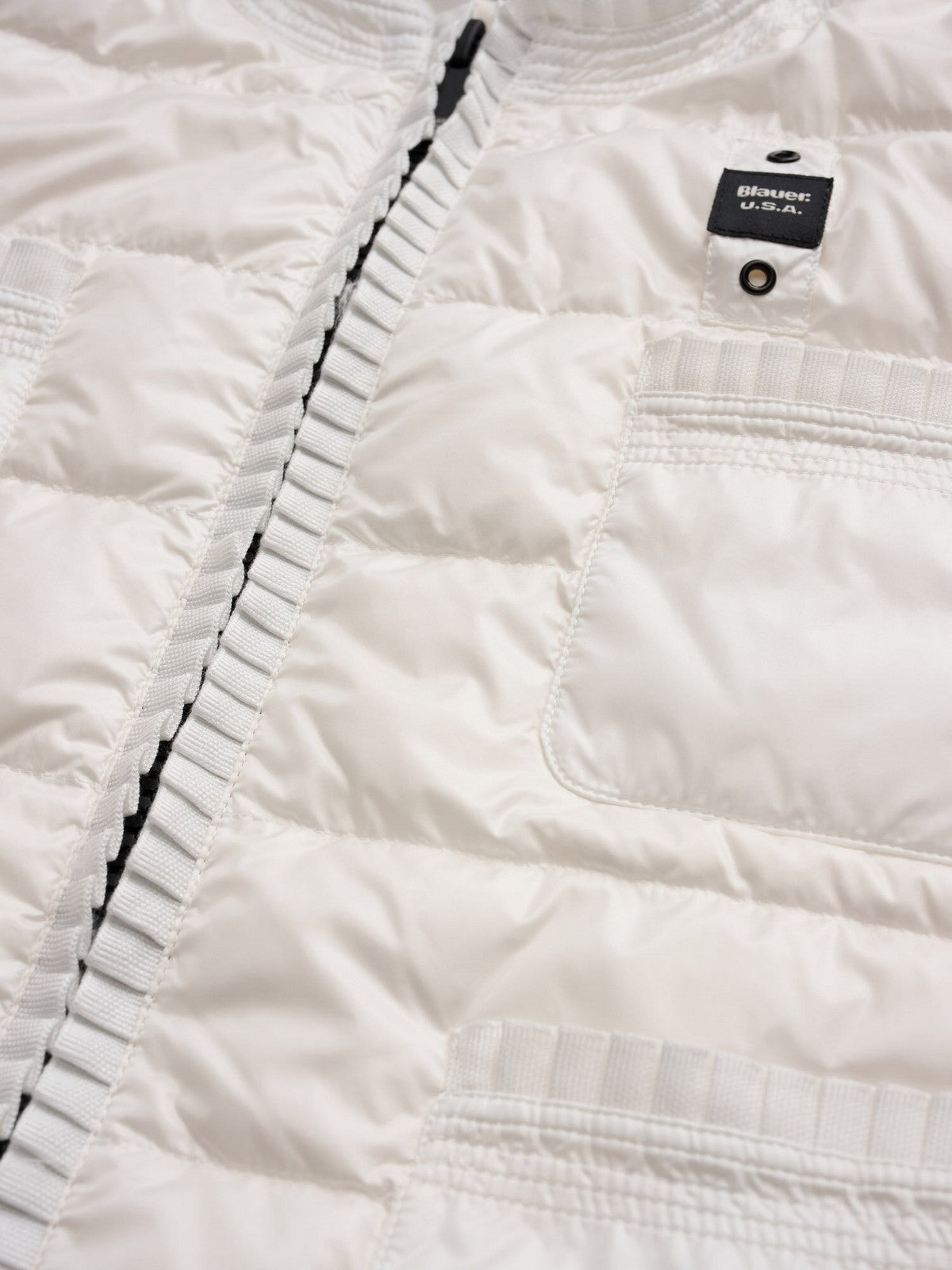 BLAUER Piumino Donna ROSA 25SBLDC03007 006950 100 Bianco gioboutiqueweb