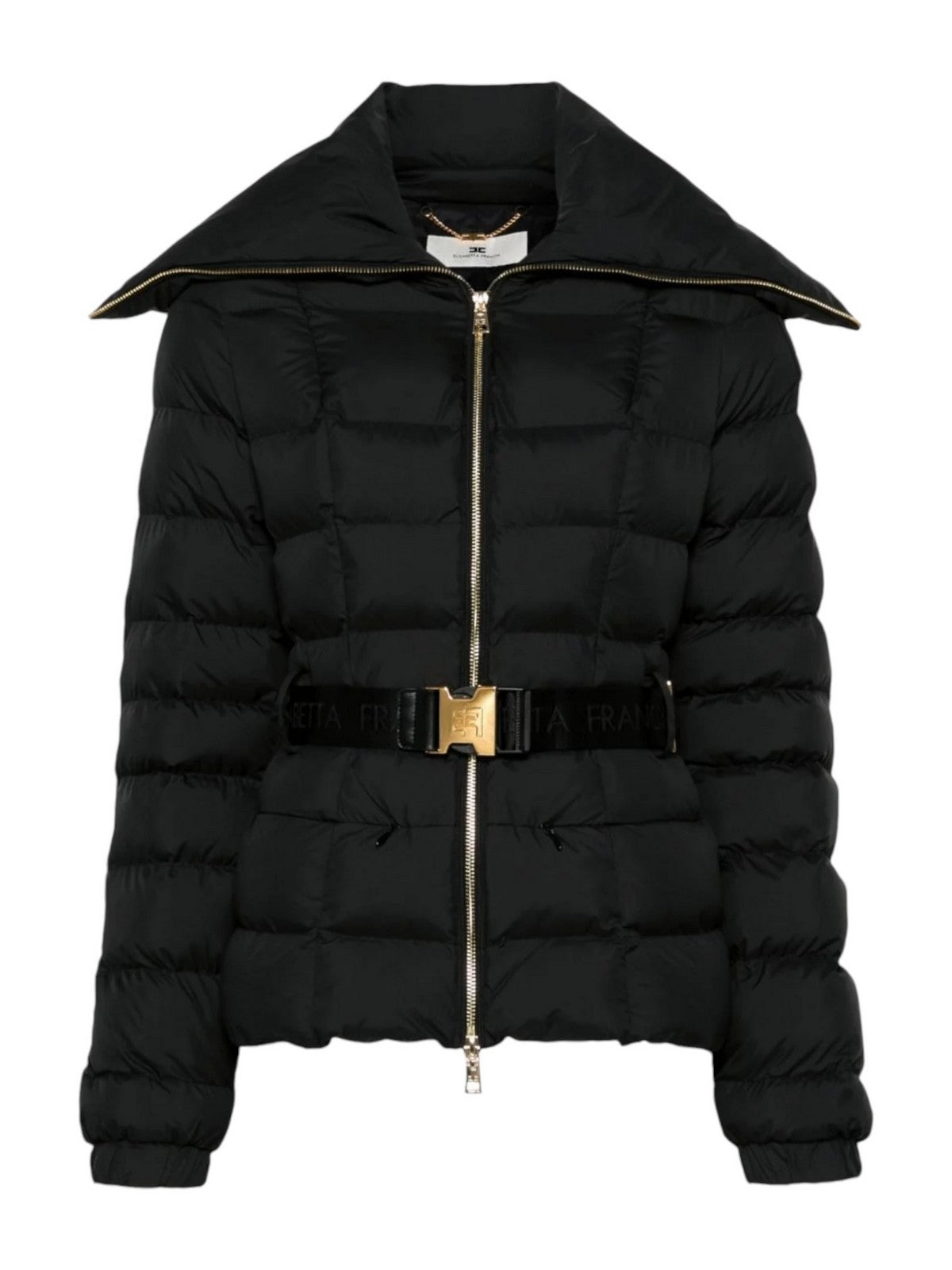 ELISABETTA FRANCHI Piumino Donna PI76D46E2 110 Nero gioboutiqueweb