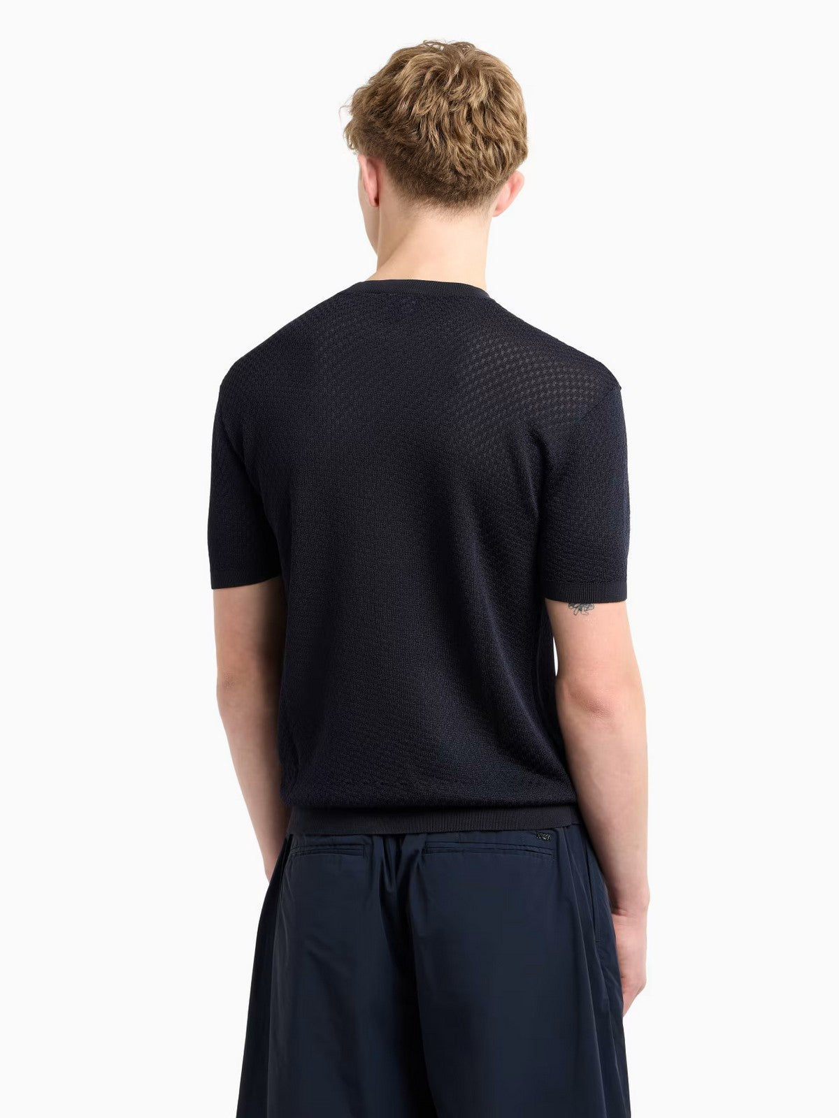 EMPORIO ARMANI Maglia Uomo EM001572 AF14851 FB076 Blu gioboutiqueweb