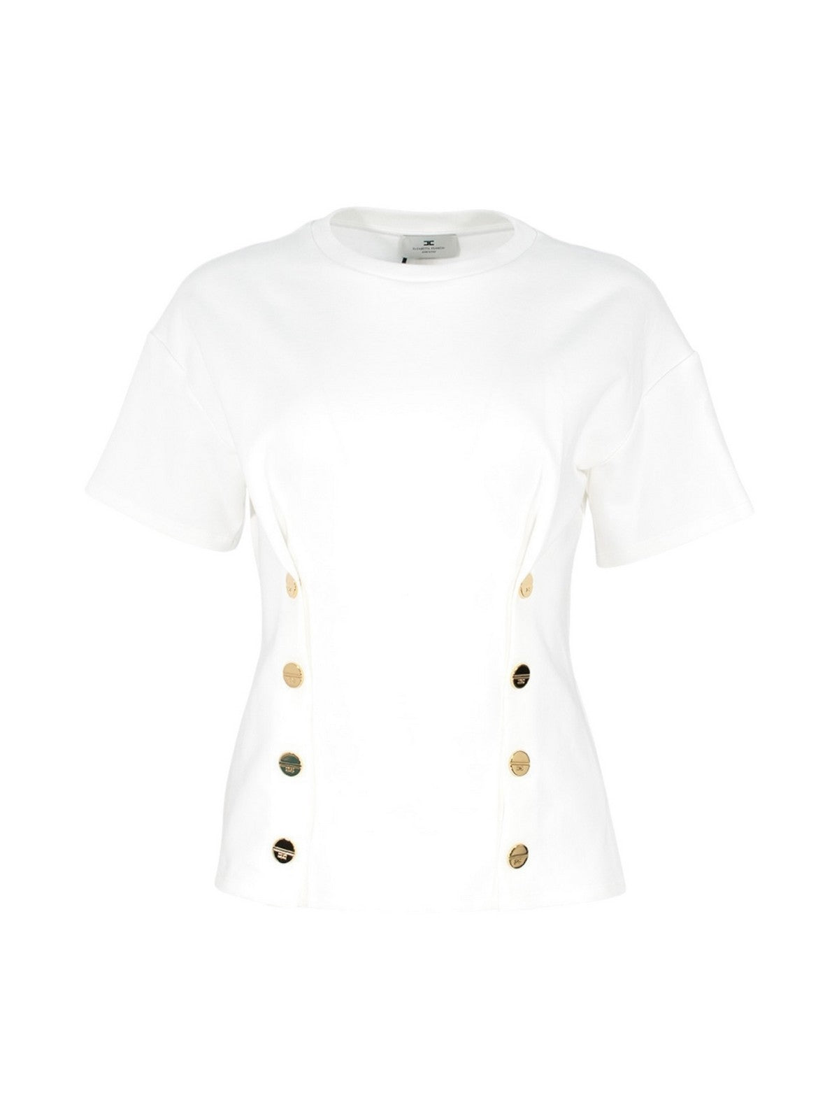 ELISABETTA FRANCHI T-shirt Donna MA00461E2 270 GESSO