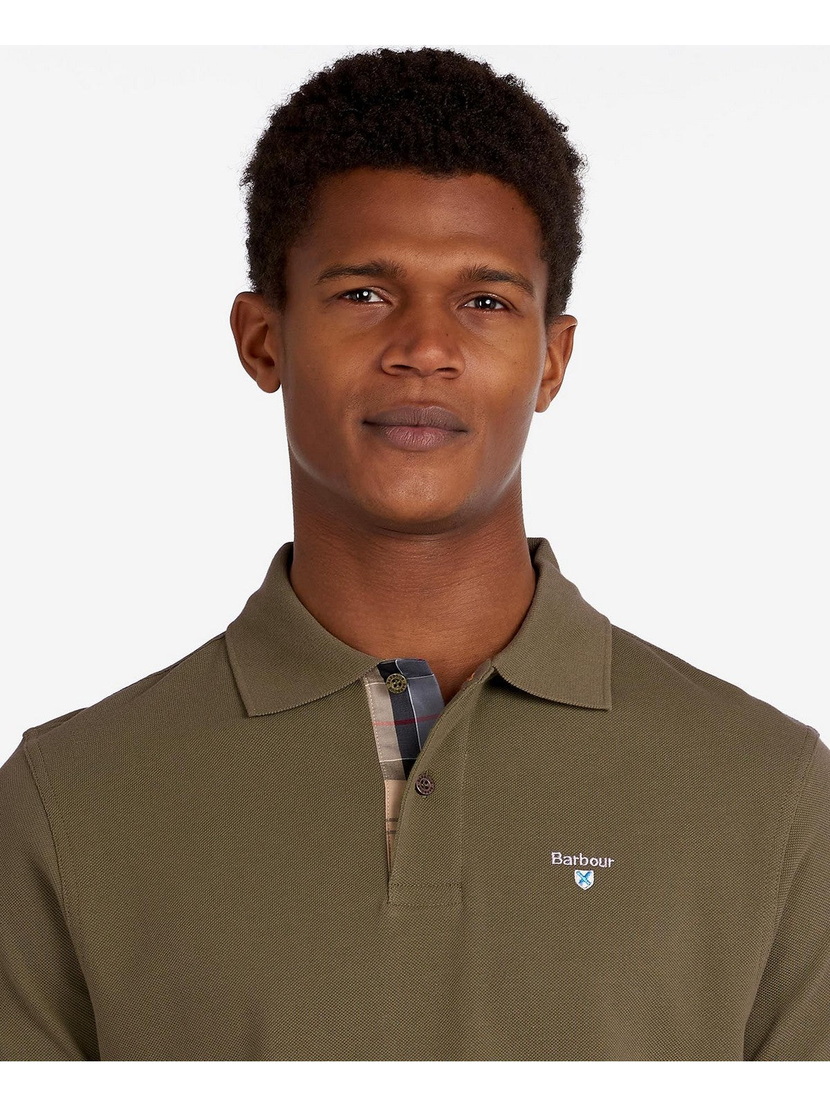 BARBOUR Polo Uomo MML0012 OL51 Verde gioboutiqueweb