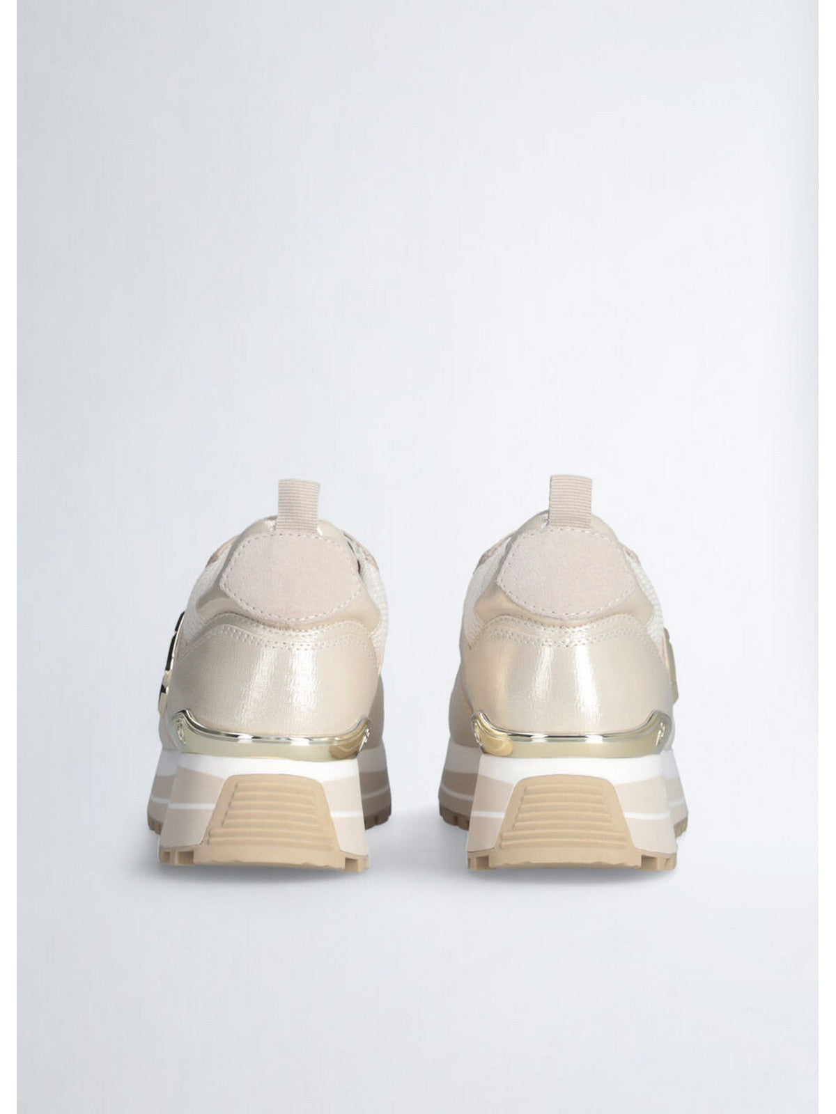 LIU JO Sneaker Donna LIU JO MAXI WONDER 01 BA5013PX602 S1185 LEATHER//MESH/L IVORY gioboutiqueweb