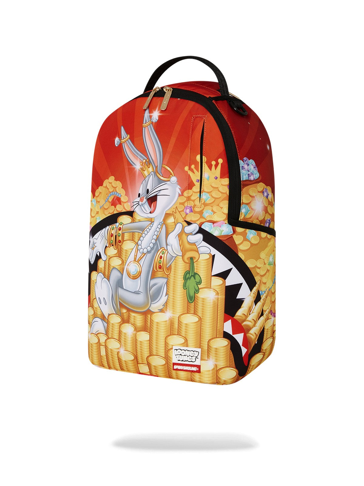 SPRAYGROUND Zaino Uomo LOONEY TUNES RICH KING BUGS DLXR BACKPACK 910B7322NSZ GIALLO