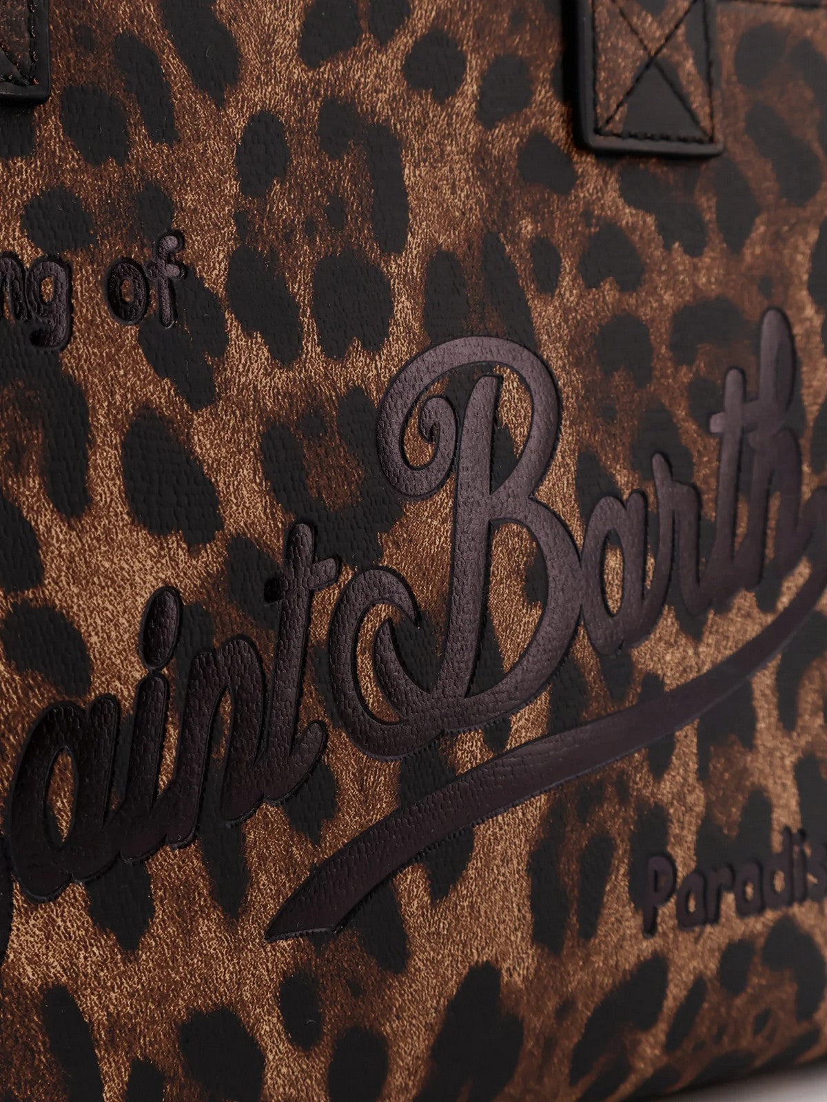 MC2 SAINT BARTH Borsa Donna VANITY BAG MIDI 00761I PRINTED LEOPARD LEATHER 12