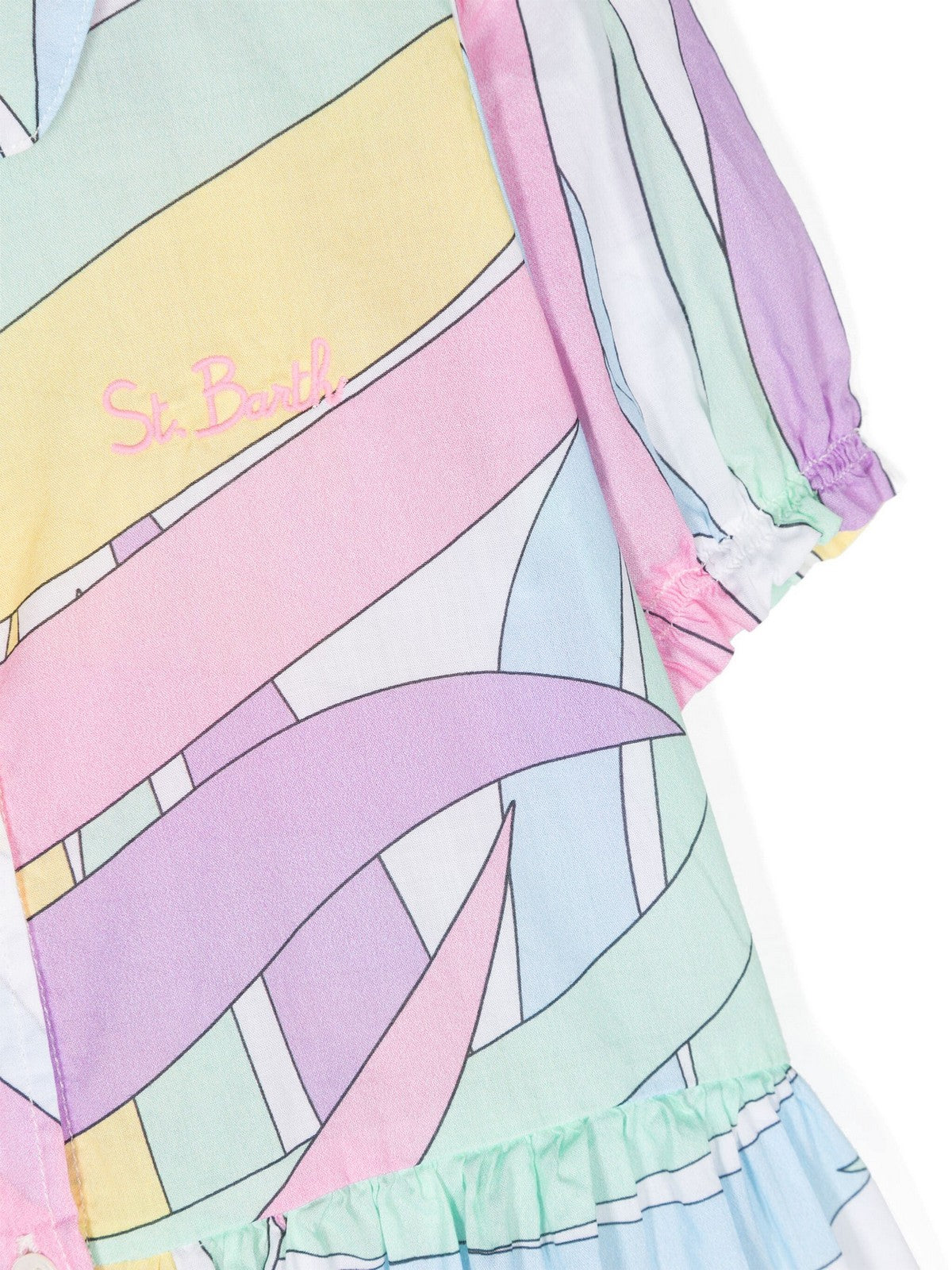 Mc2 Saint Barth dress girls and girls anastasie jr 00592f multicolor
