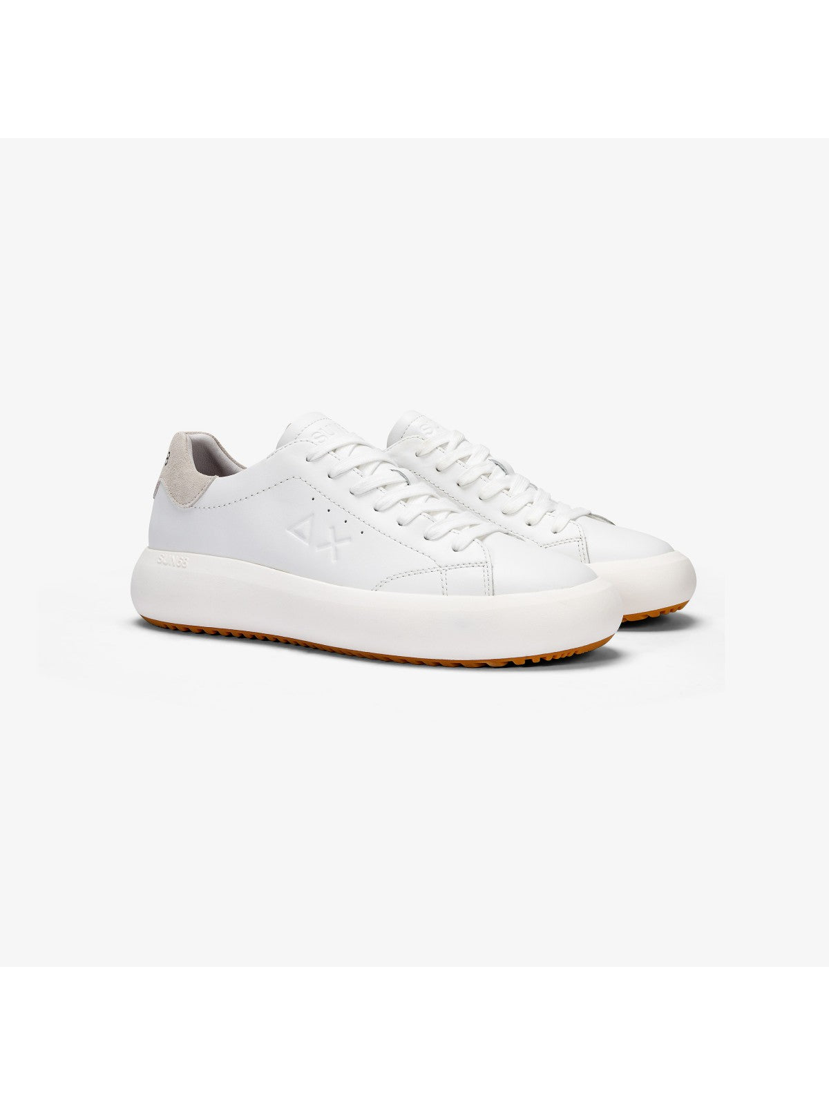 SUN68 Sneaker Uomo Big Boy Classic Z34138 01 Bianco gioboutiqueweb