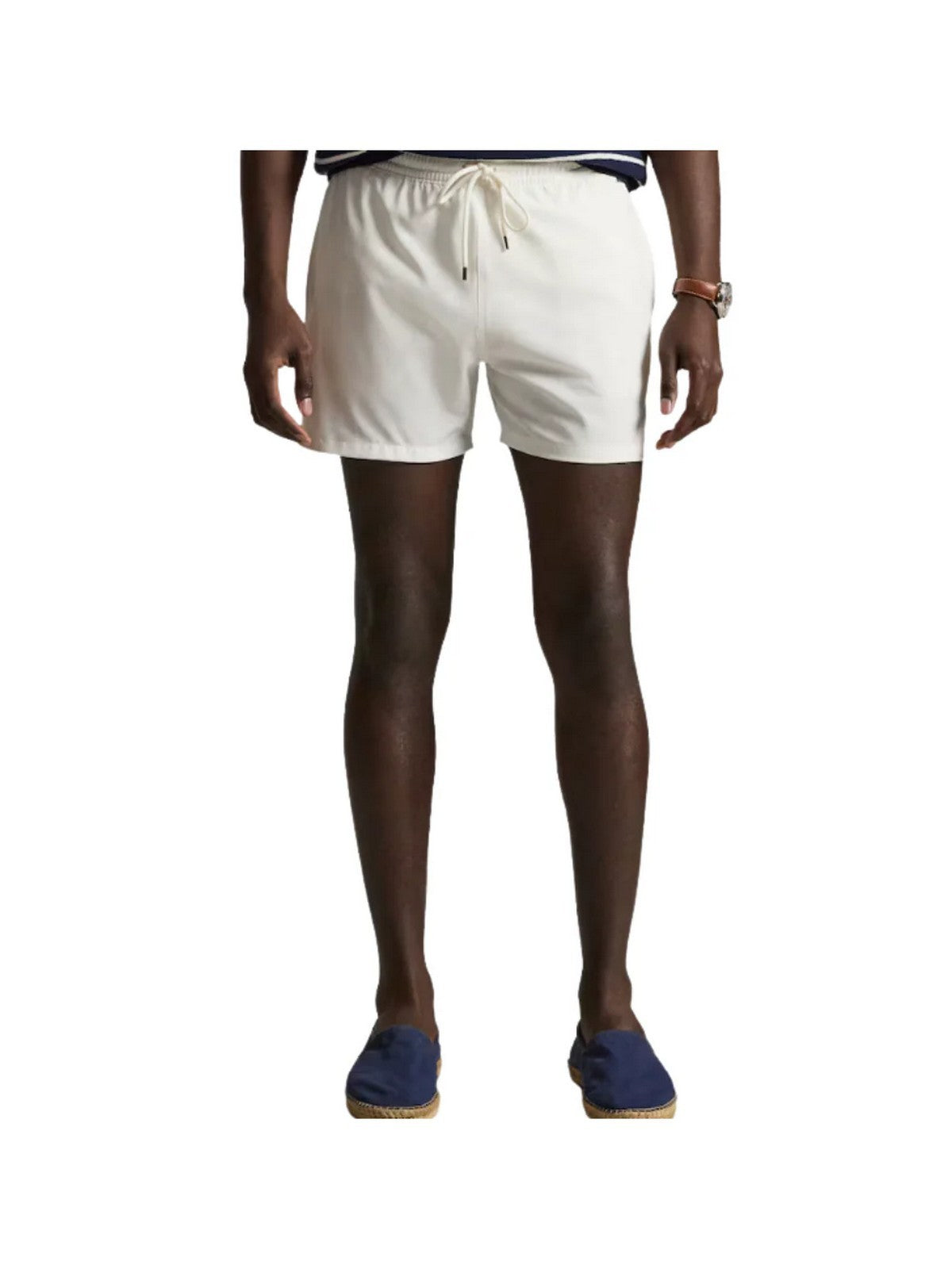 POLO RALPH LAUREN Costume da bagno Uomo WOVEN-TRUNK-SWIM BOTTOM 710B16721 009 WHITE