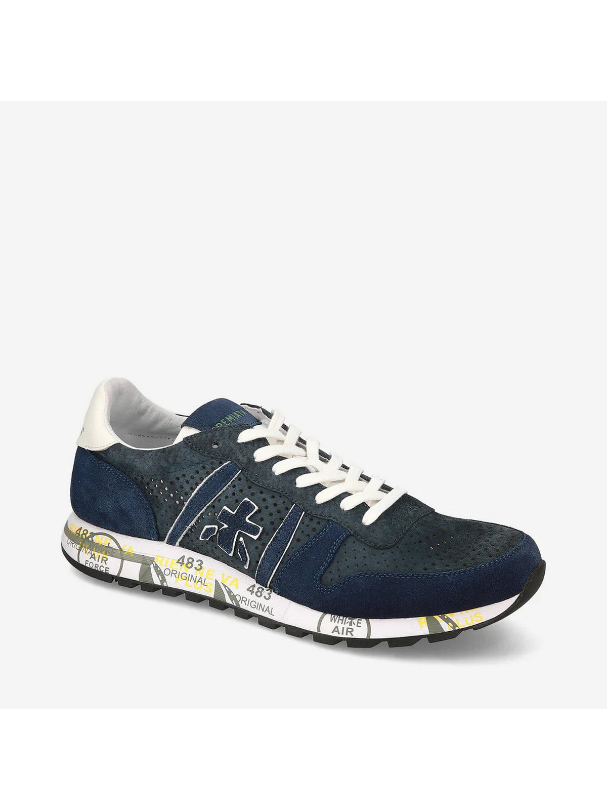 PREMIATA Sneaker Uomo ERIC VAR 6607 Blu gioboutiqueweb