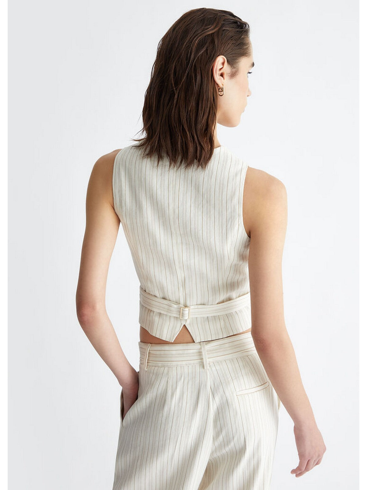 Liu Jo Black Gilet Woman CA4287T3790 N9037 White