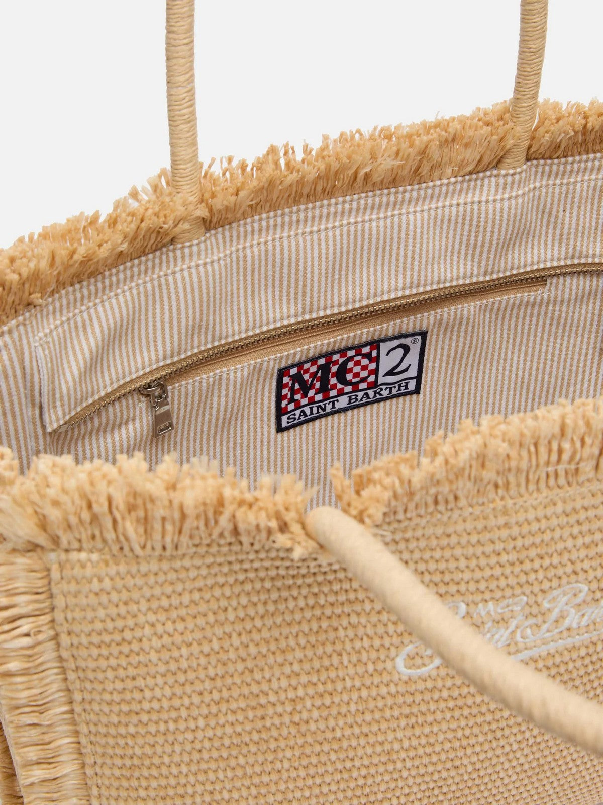 MC2 SAINT BARTH Borsa Donna VANITY STRAW N 06521H Beige gioboutiqueweb