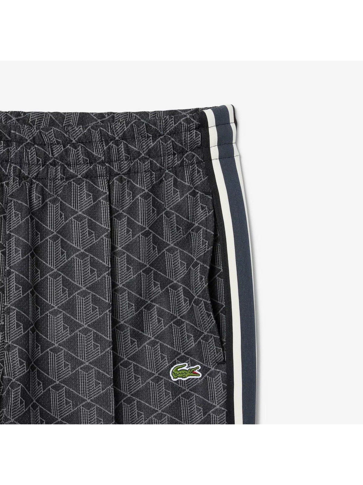 LACOSTE Pantalone Uomo XH1440 4PC NERO/GRIGIO SCURO