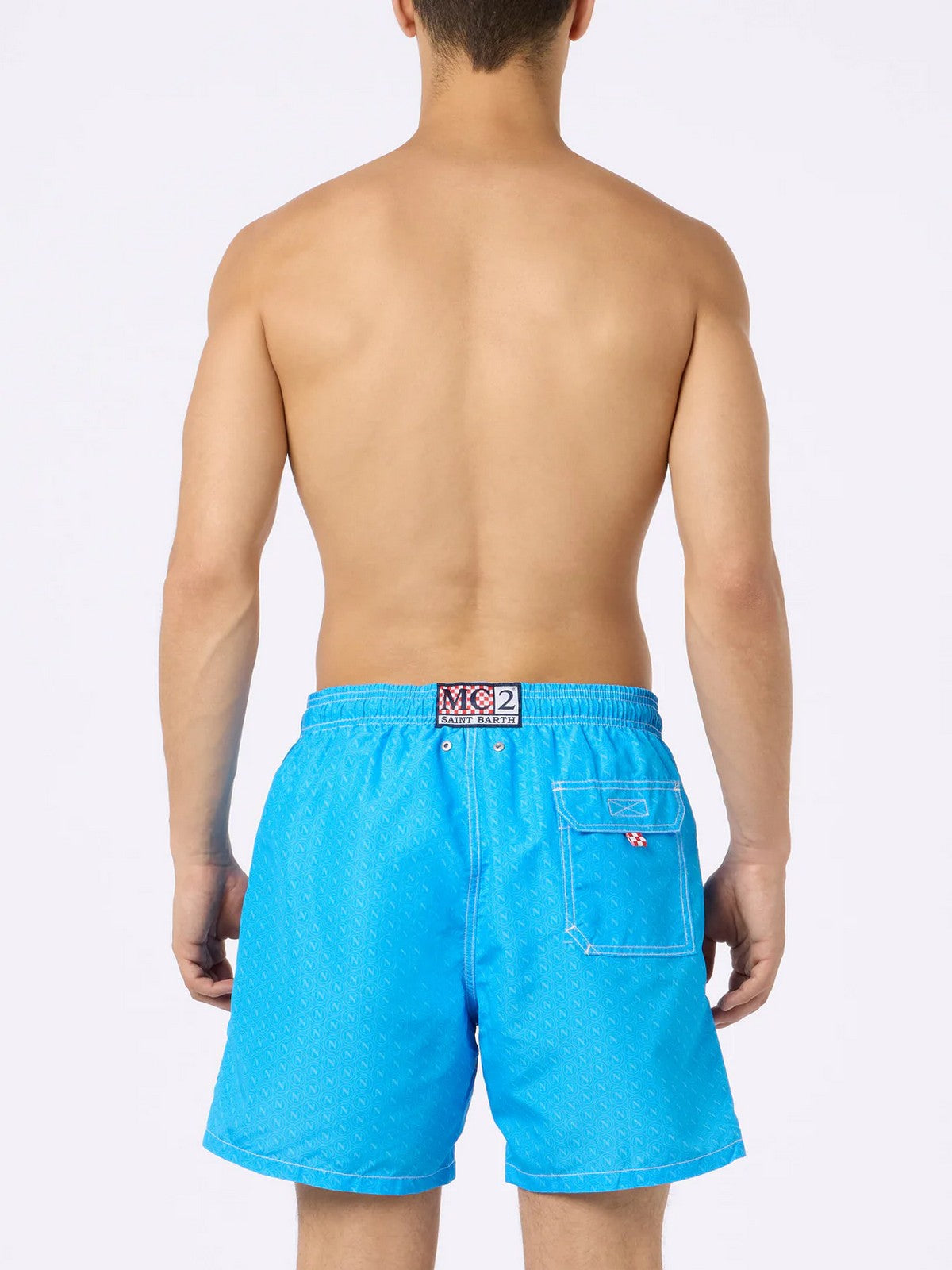 MC2 SAINT BARTH Costume da bagno Uomo GUSTAVIA 04845H Blu gioboutiqueweb