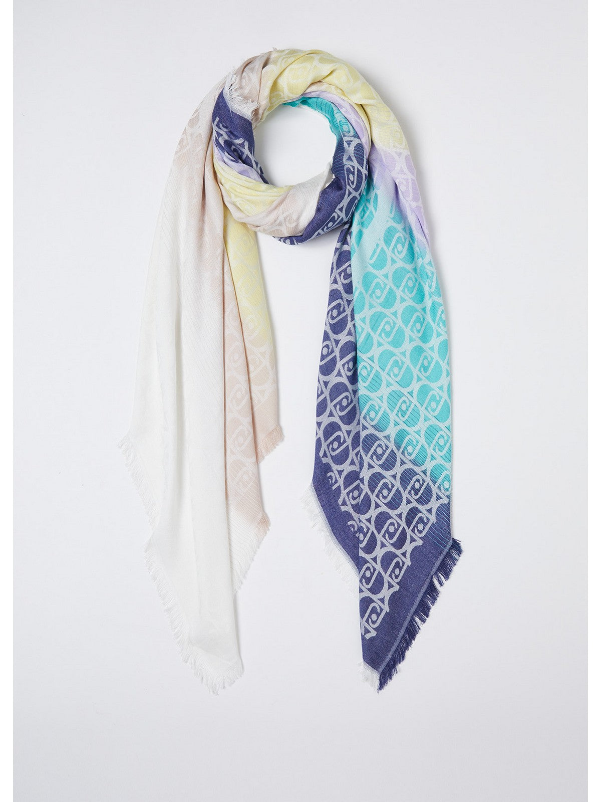 LIU JO SOFT Foulard Donna 2A4003T0300 93933 Blu gioboutiqueweb