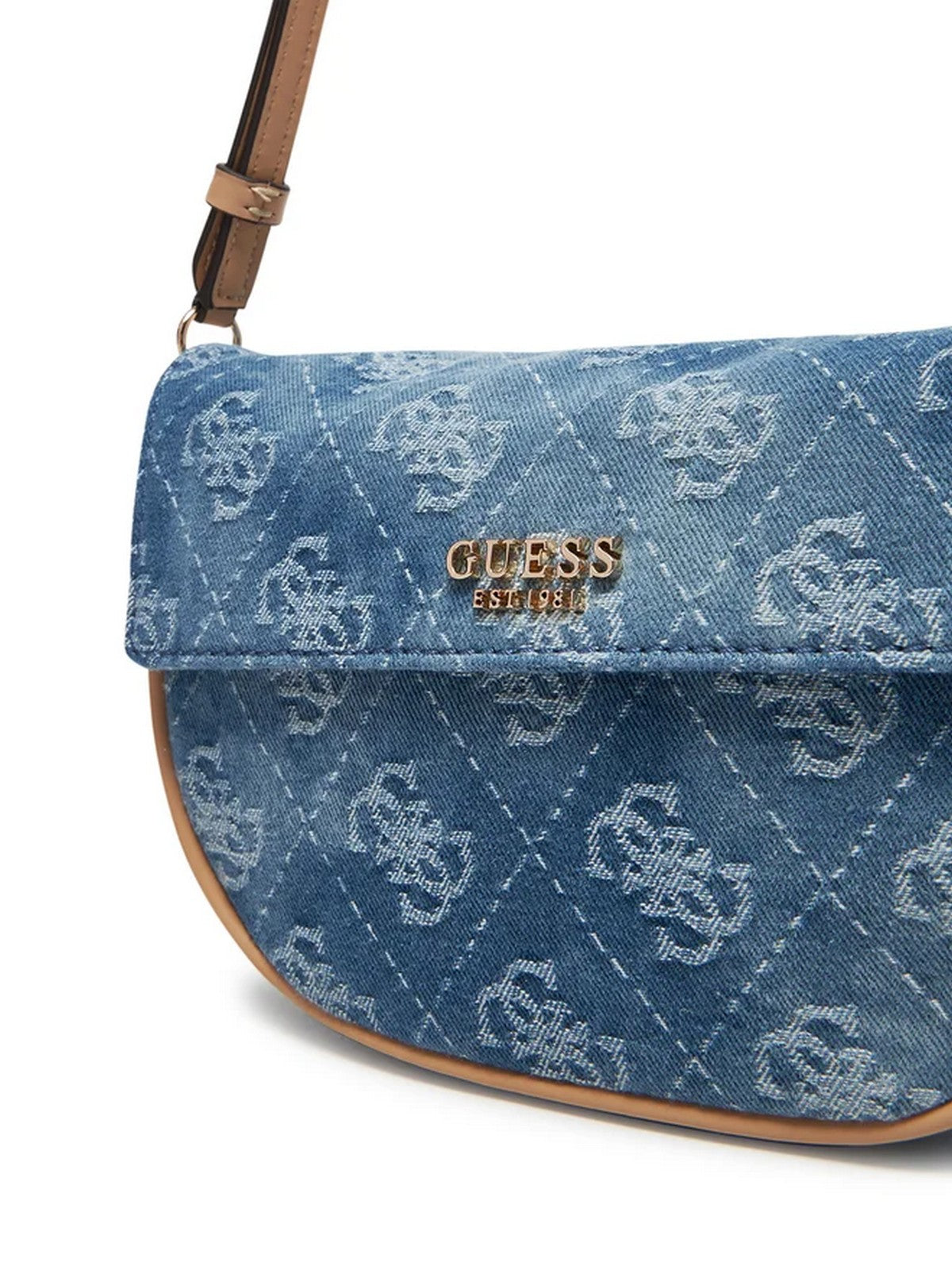GUESS Borsa Donna CERELIA FLAP SHOULDER BAG HWDG96 45190 DLP Blu gioboutiqueweb