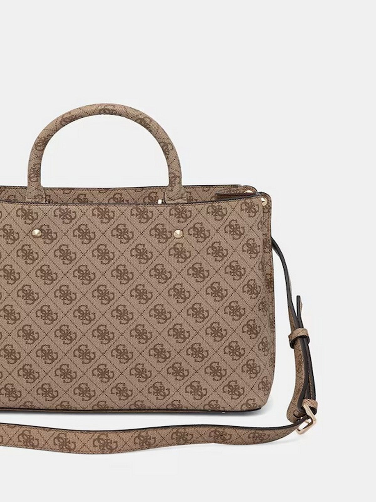 GUESS Borsa Donna MERIDIAN II GIRLFRIEND SATCHEL HWSG69 74060 LTL LATTE LOGO