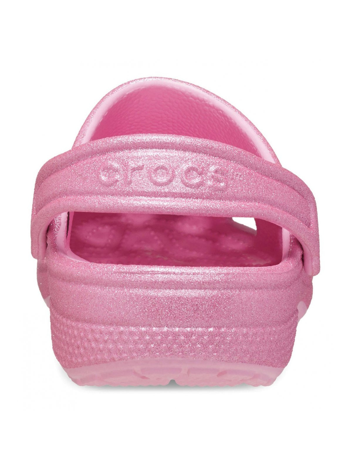 CROCS Sabot Bambine e ragazze Classic Glitter Clog K 206993 6XE PINK TWEED GLITTER gioboutiqueweb