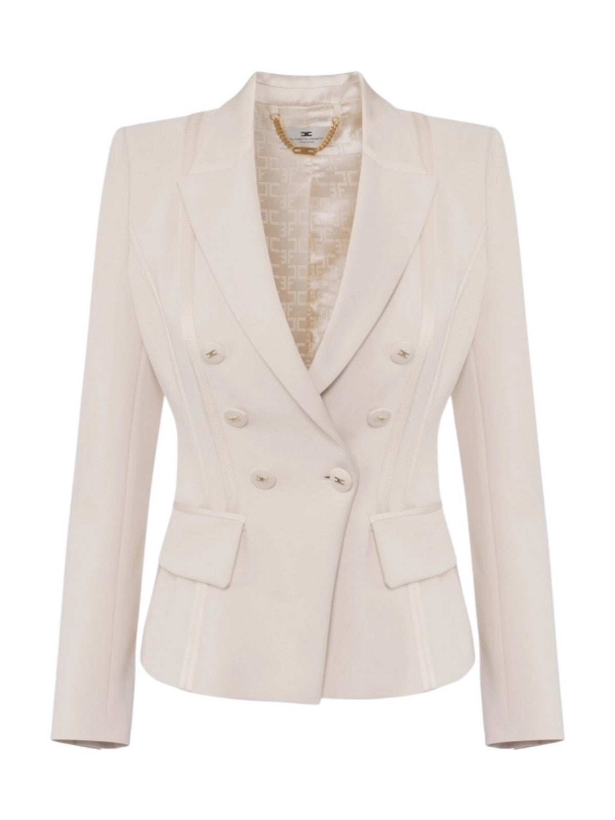 ELISABETTA FRANCHI Giacca Donna GI14251E2-193 Beige gioboutiqueweb