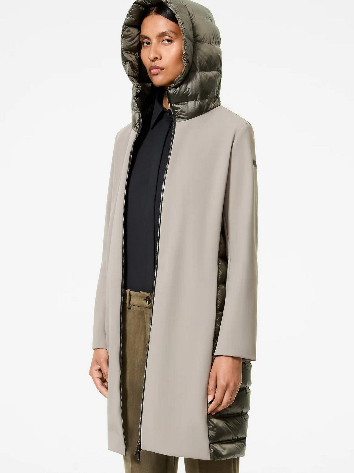 RRD Giubbino Donna montecristo thermo hybrid parka W25518 87 87 TABACCO