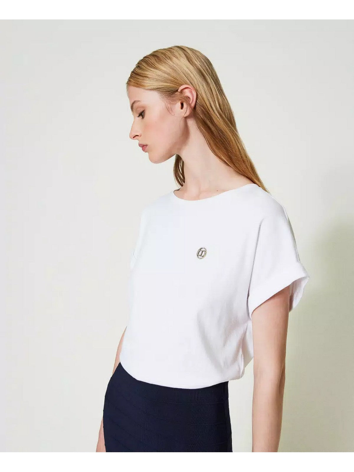 Twinset T-shirt and Polo Woman 241TP2215 00001 White