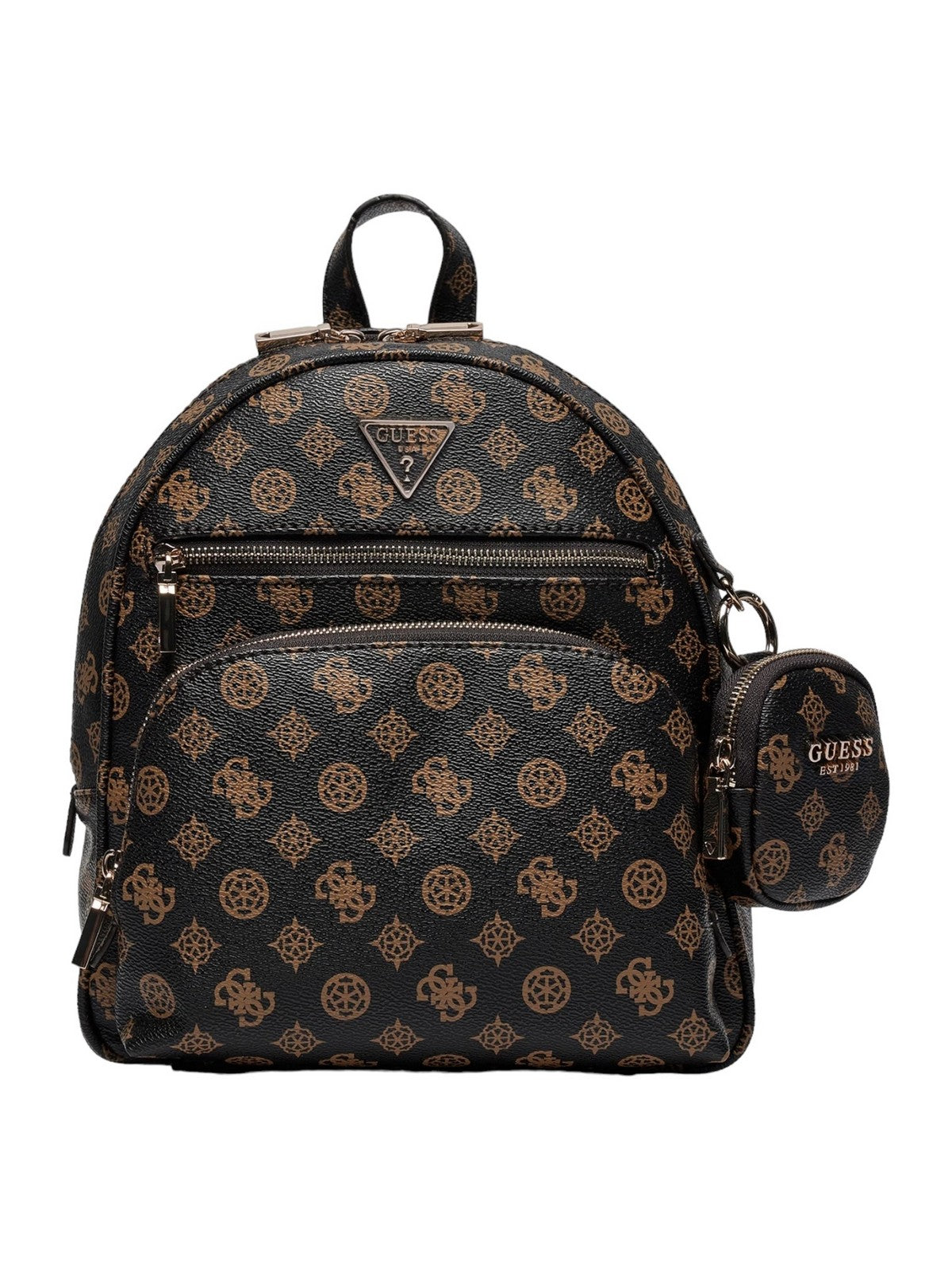 GUESS Zaino Donna Power Play Tech Tote HWPG90 06320 MLO Marrone gioboutiqueweb