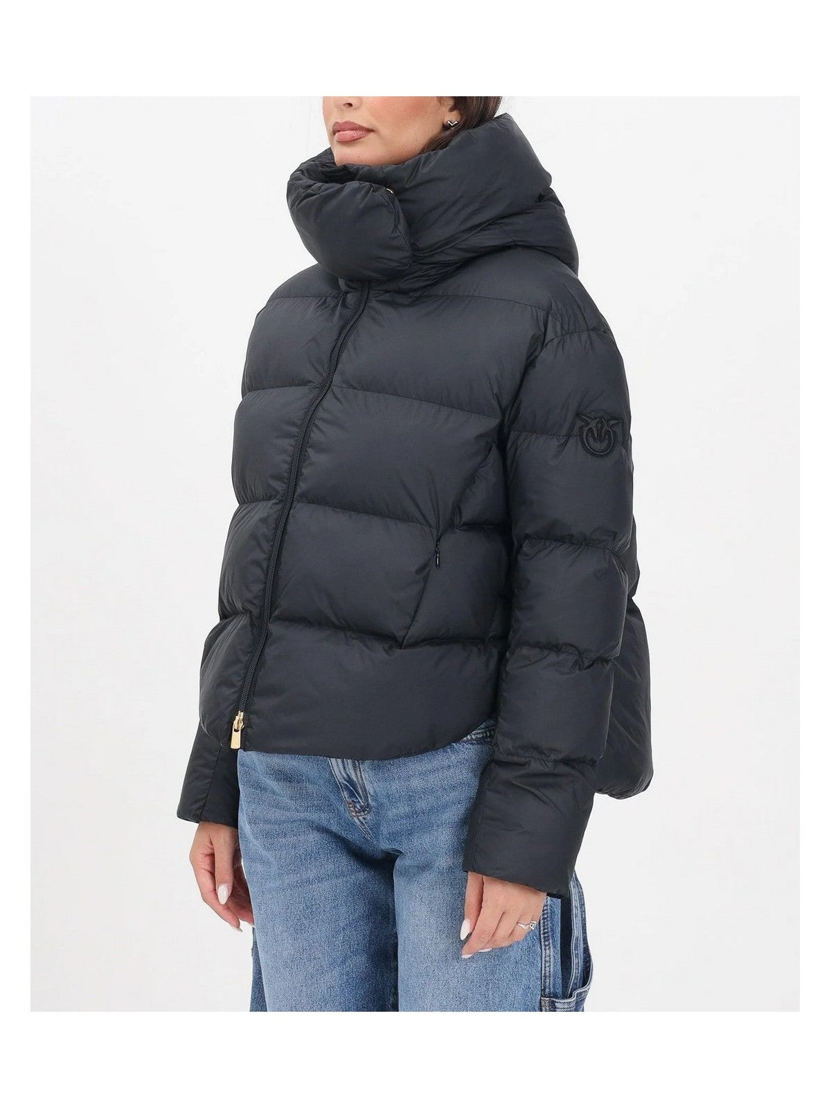 PINKO Piumino Donna GIZA IMBOTTITO 101602-A2P6 Z99 NERO LIMOUSINE gioboutiqueweb