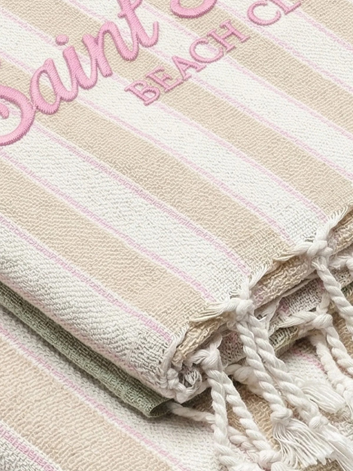 MC2 SAINT BARTH Telo mare Donna FOUTAS LIGHT N 02596L SB BEACH STRIPES 1121 EMB