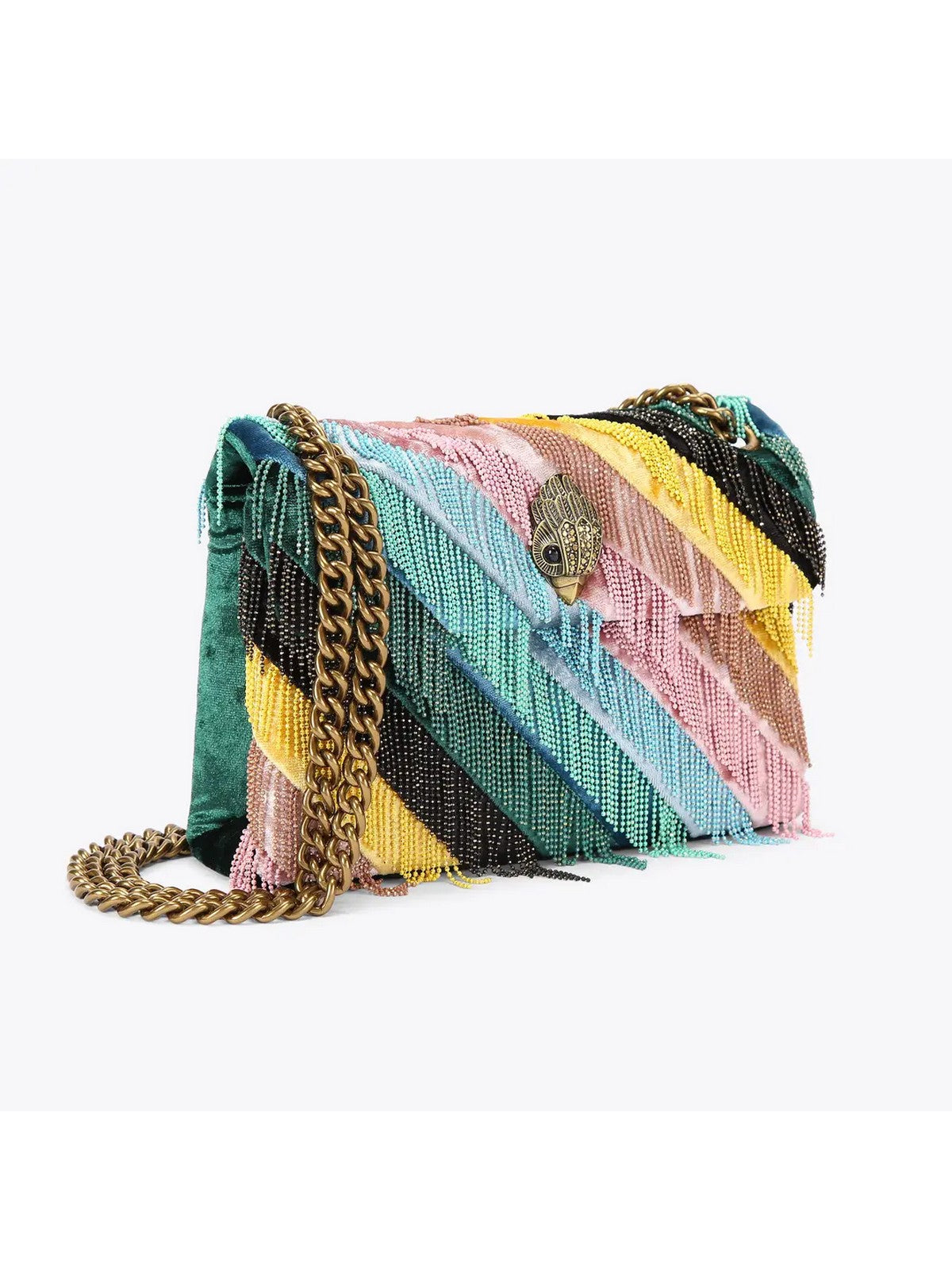KURT GEIGER Borsa Donna MINI KENSINGTON FRINGES 5017899789 OTHER MULTICOLOR